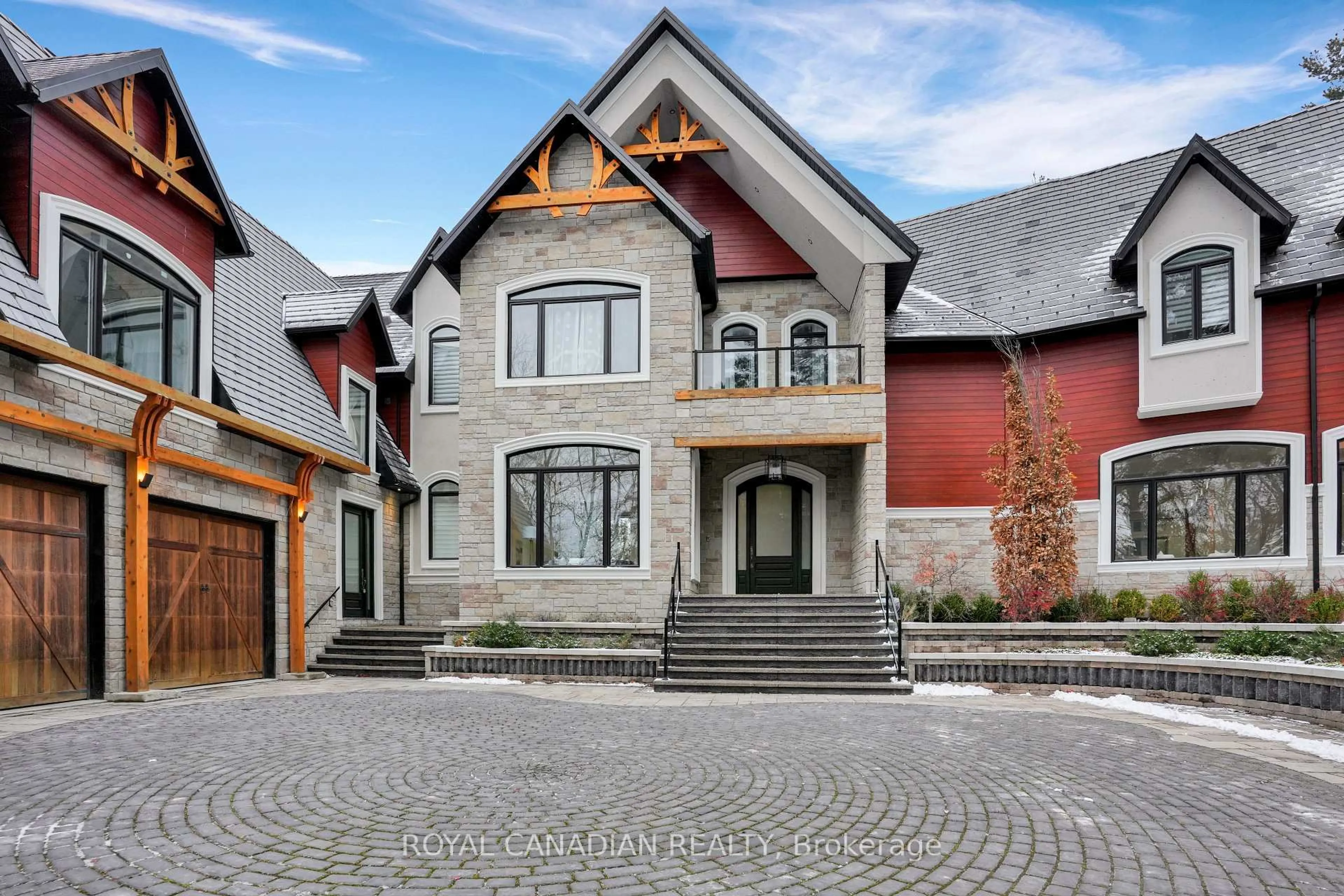 Home with brick exterior material, street for 15 Glenview Heights Lane, King Ontario L3Y 4V9