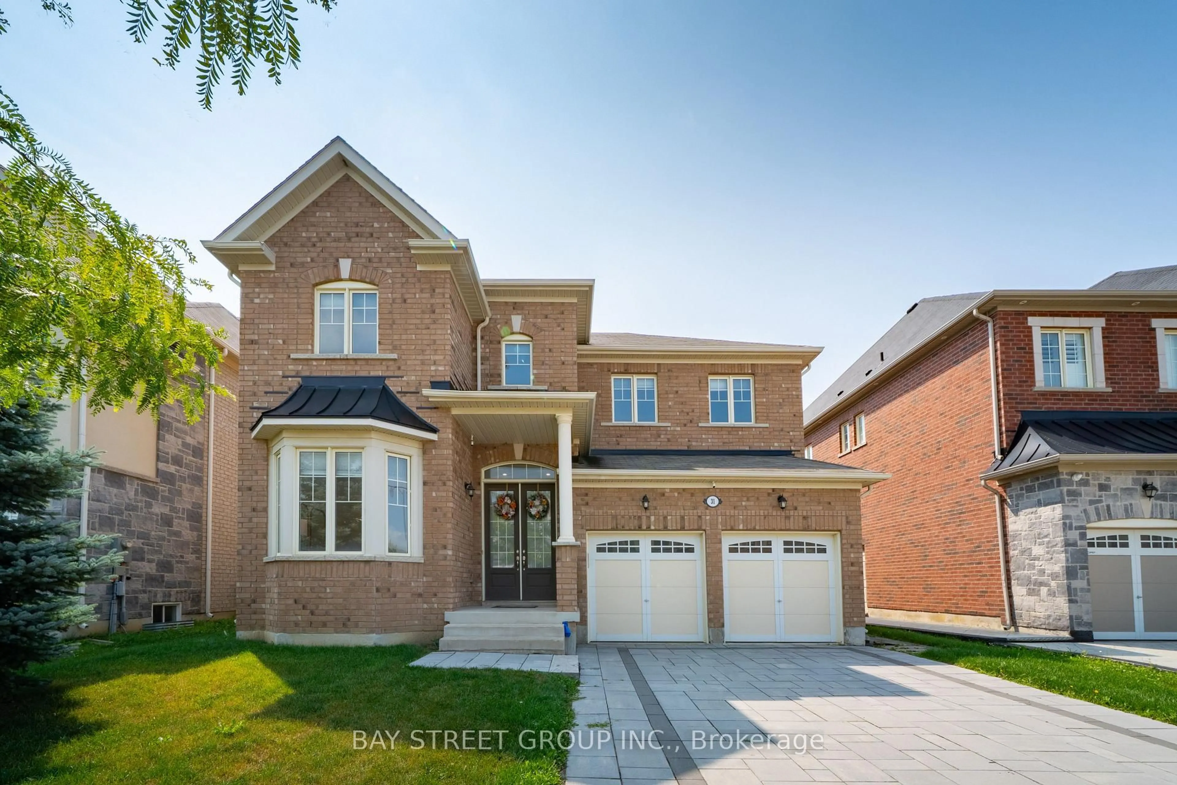 Home with brick exterior material, street for 31 Woodgate Pines Dr, Vaughan Ontario L4H 4A8