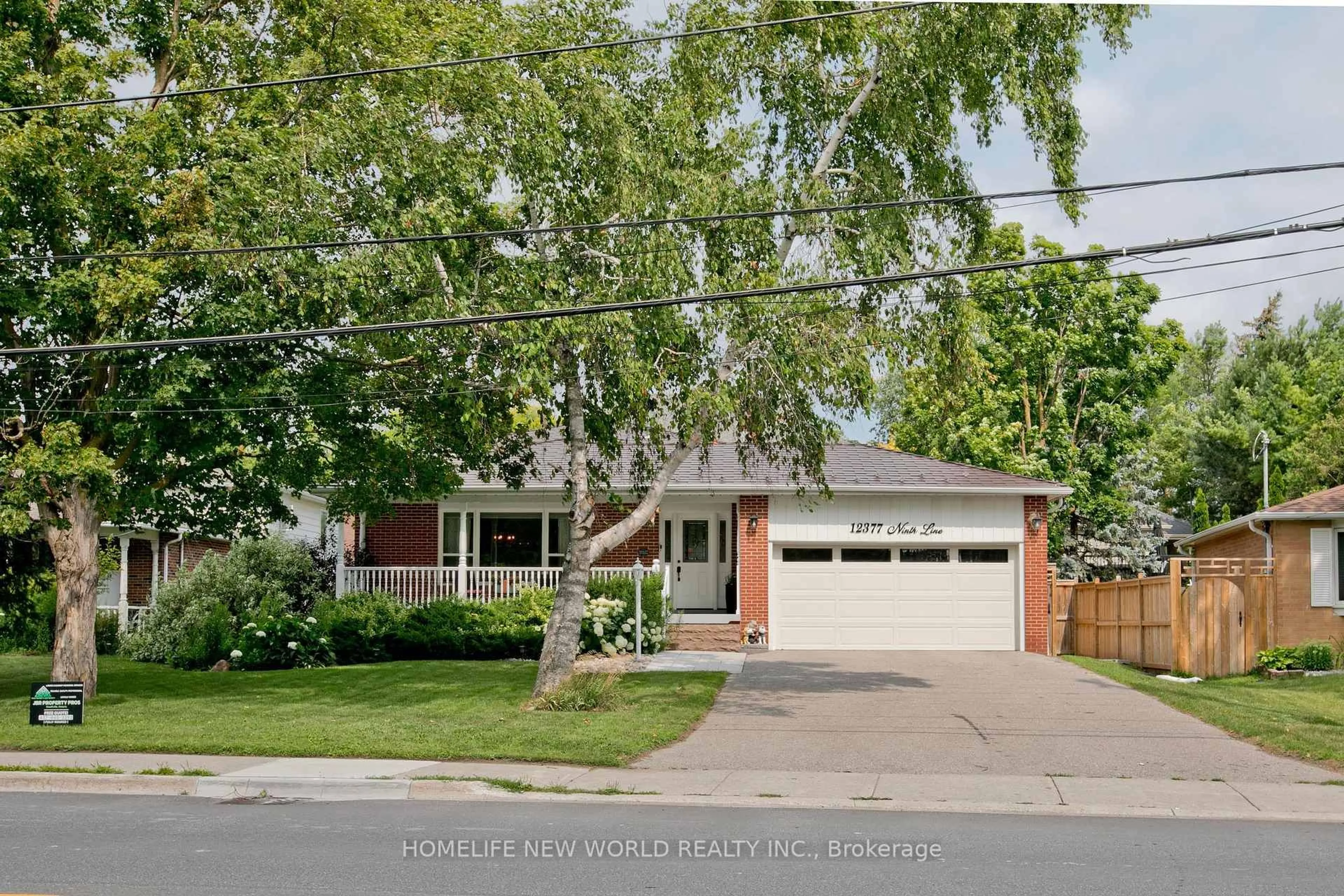 Home with brick exterior material, street for 12377 Ninth Line, Whitchurch-Stouffville Ontario L4A 1C2