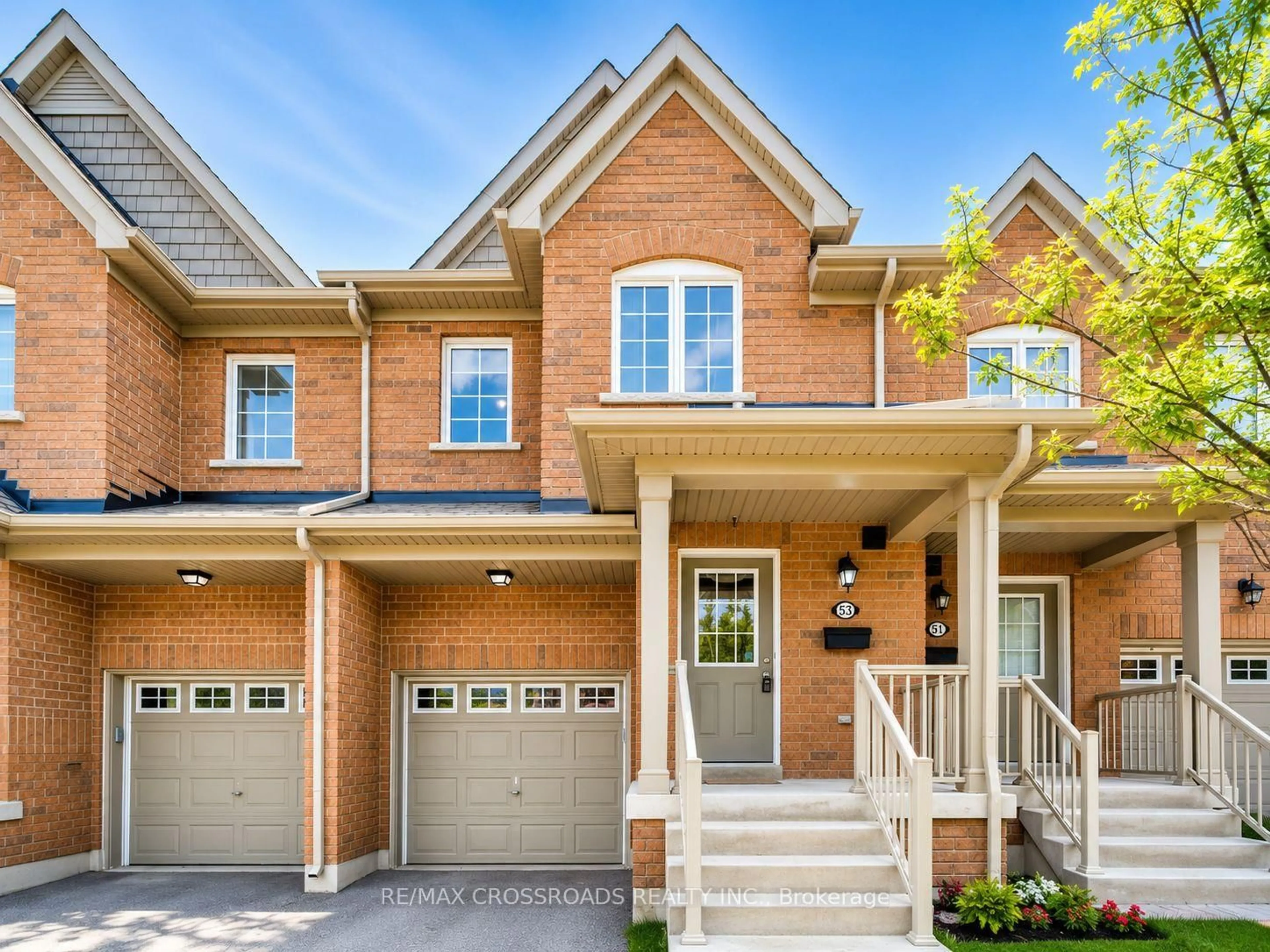 Home with brick exterior material, street for 53 Edwin Pearson St, Aurora Ontario L4G 0S2