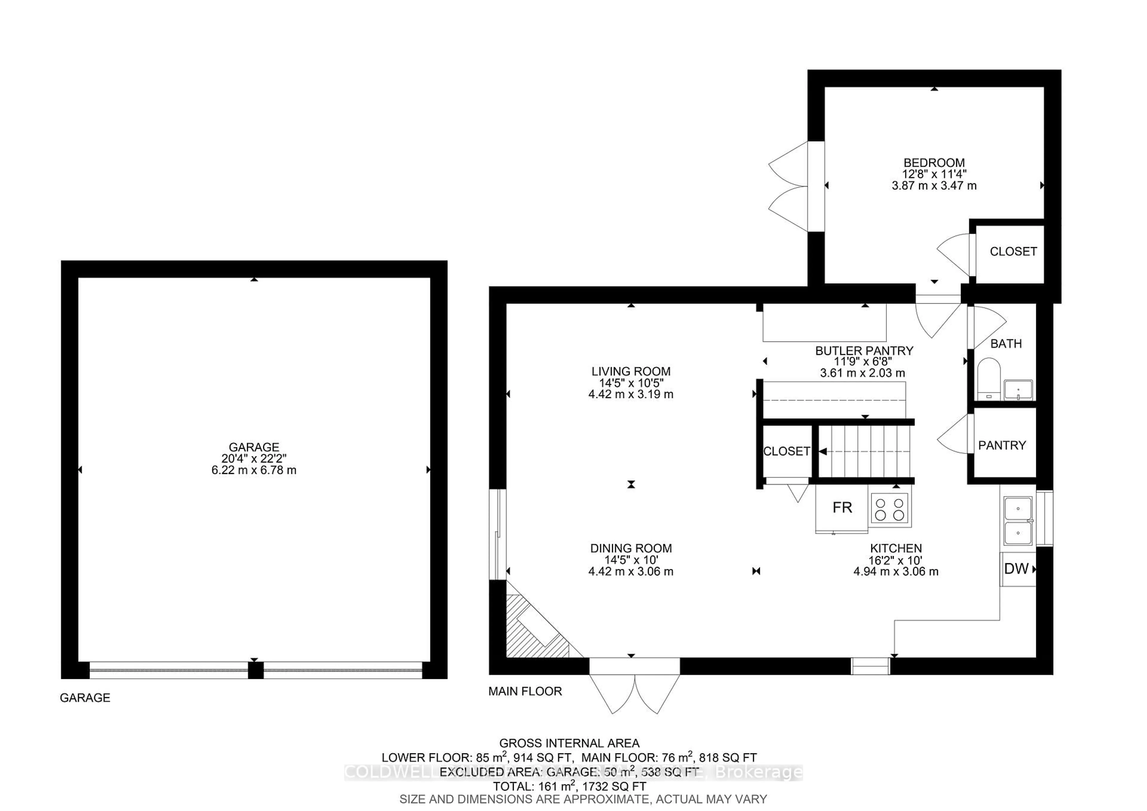 Floor plan for 204 Acton Rd, Uxbridge Ontario L0C 1H0