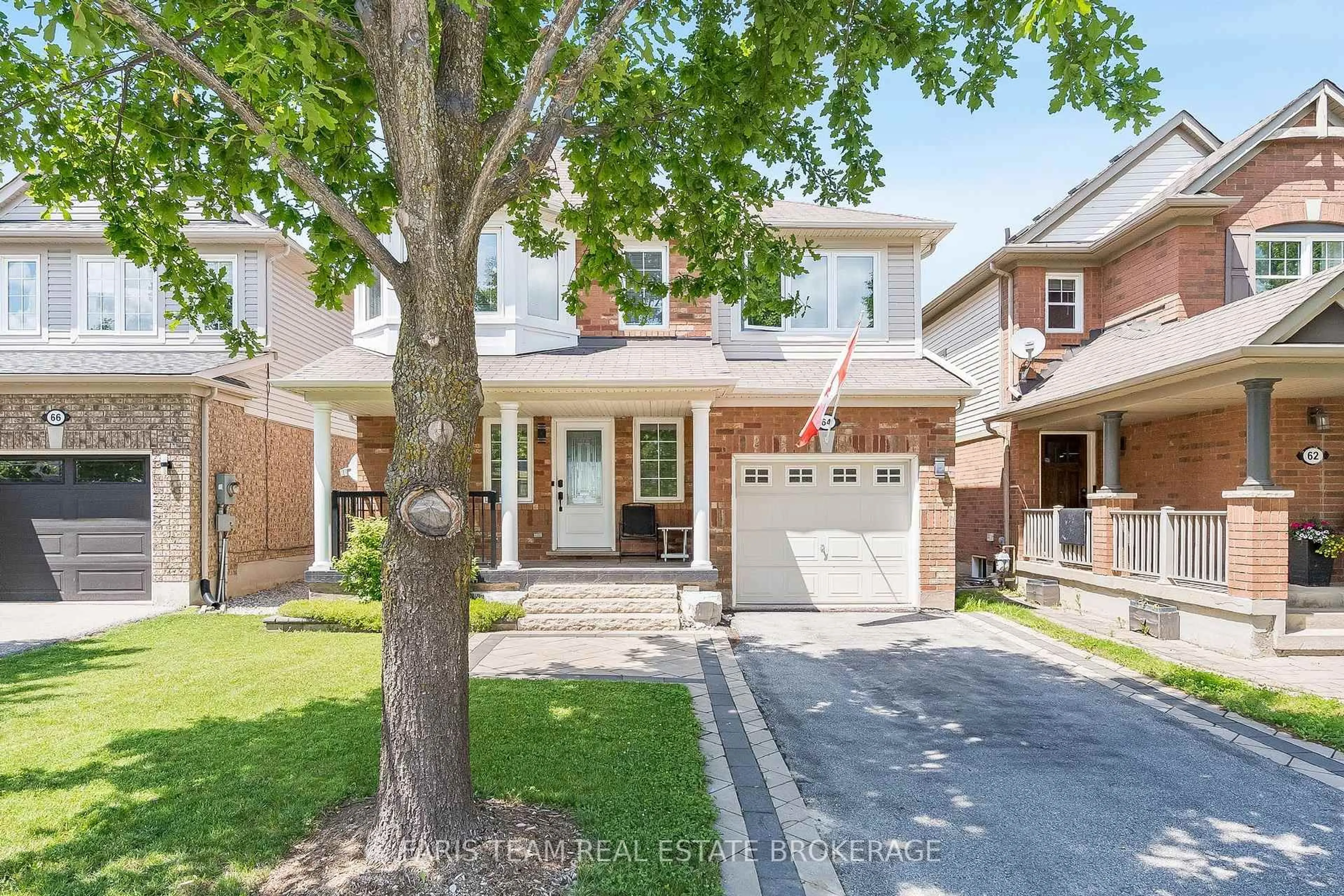 Home with brick exterior material, street for 64 John W Taylor Ave, New Tecumseth Ontario L9R 0E1