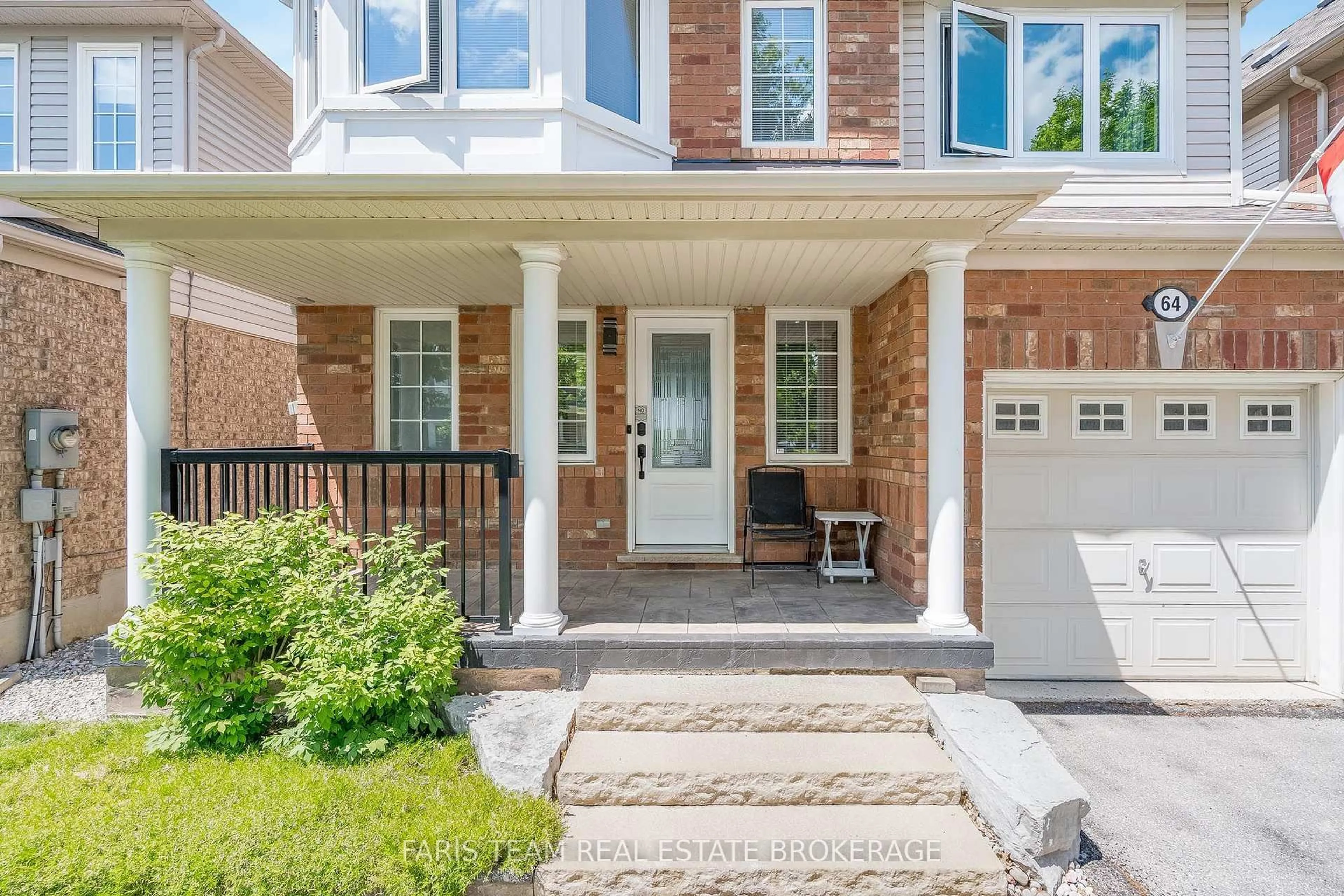 Home with brick exterior material, street for 64 John W Taylor Ave, New Tecumseth Ontario L9R 0E1