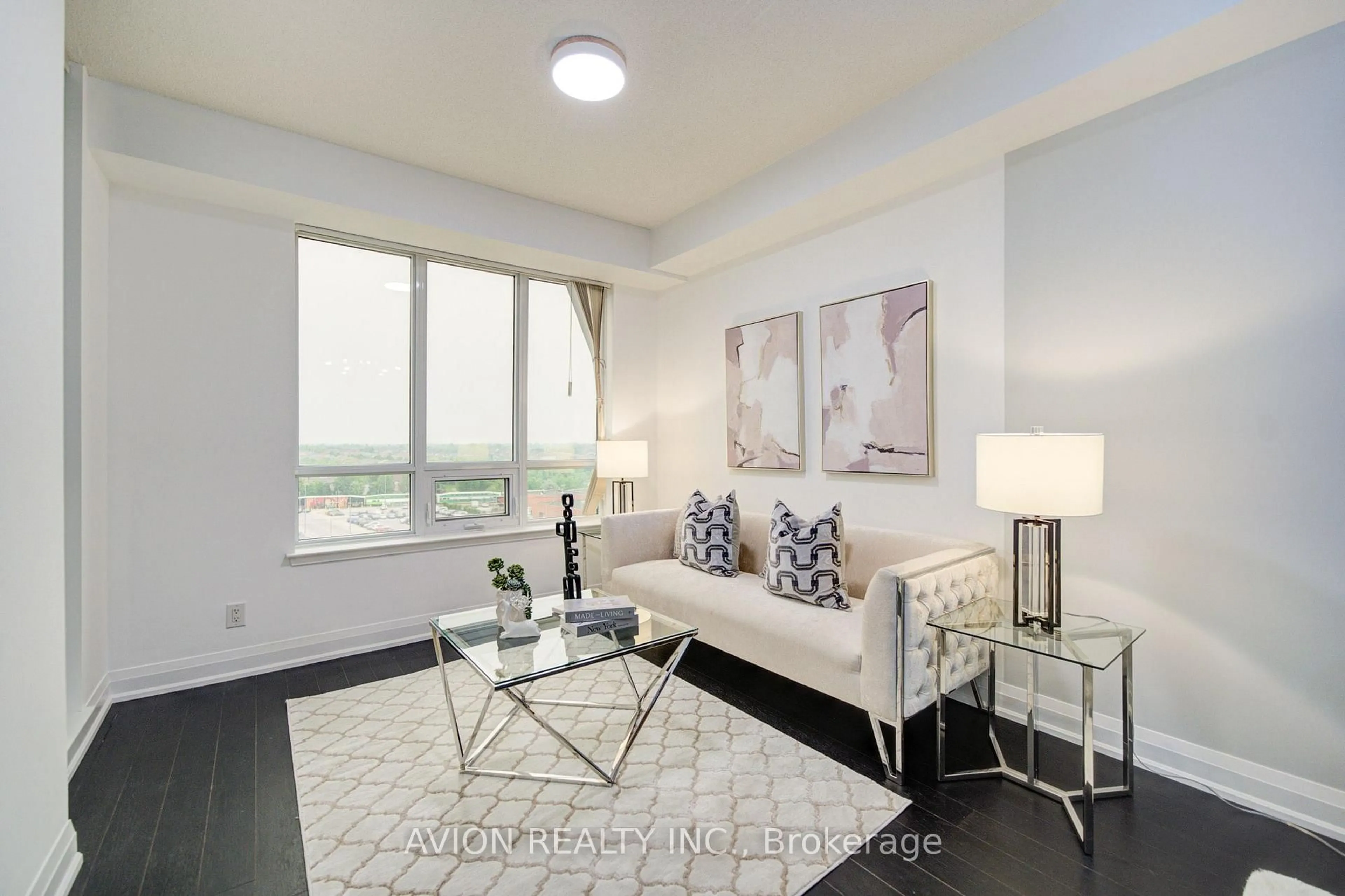 Living room with furniture, unknown for 9582 Markham Rd #907, Markham Ontario L6E 0T4