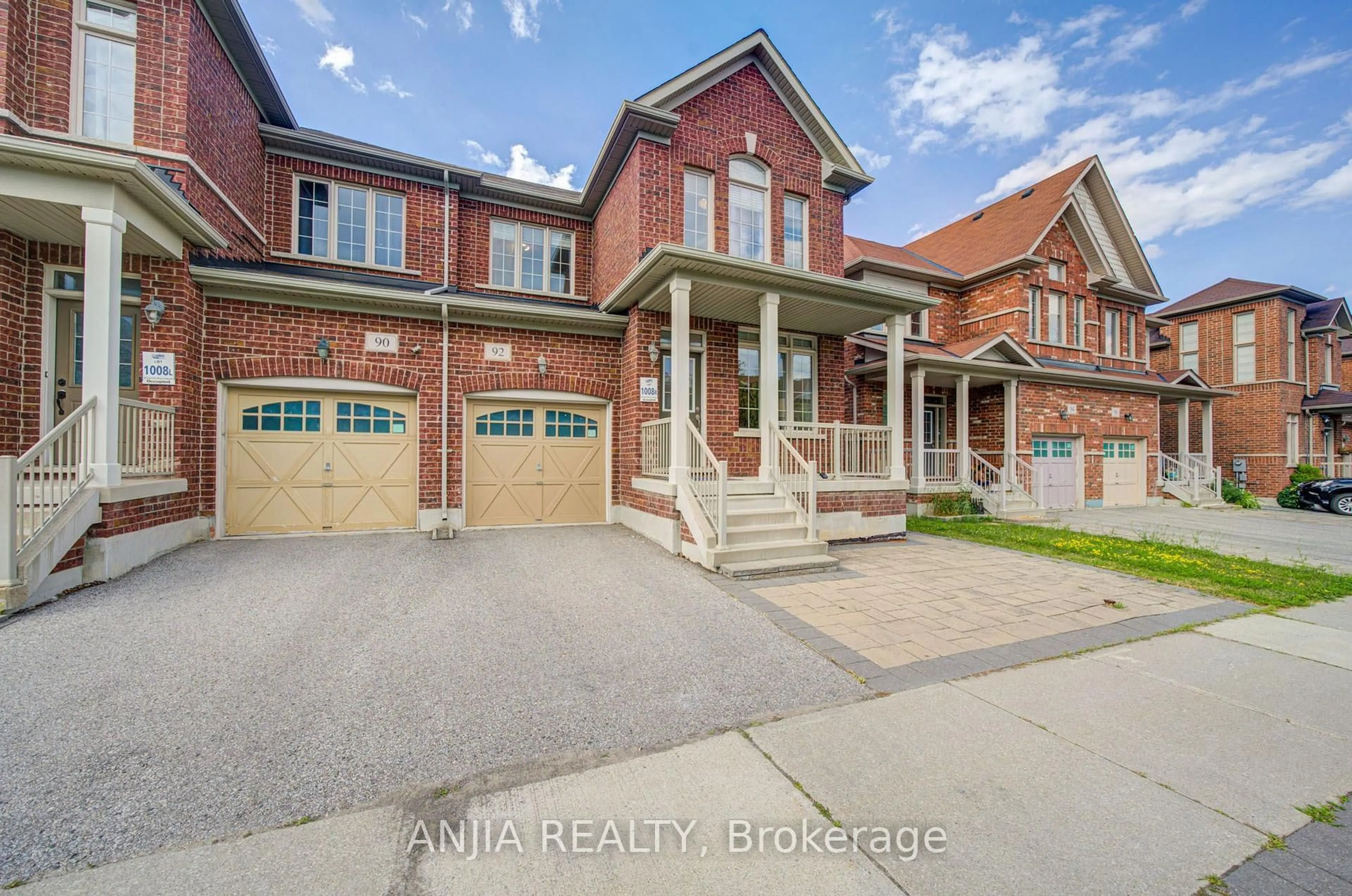 Home with brick exterior material, street for 92 Carolina Rose Cres, Markham Ontario L6E 0J6