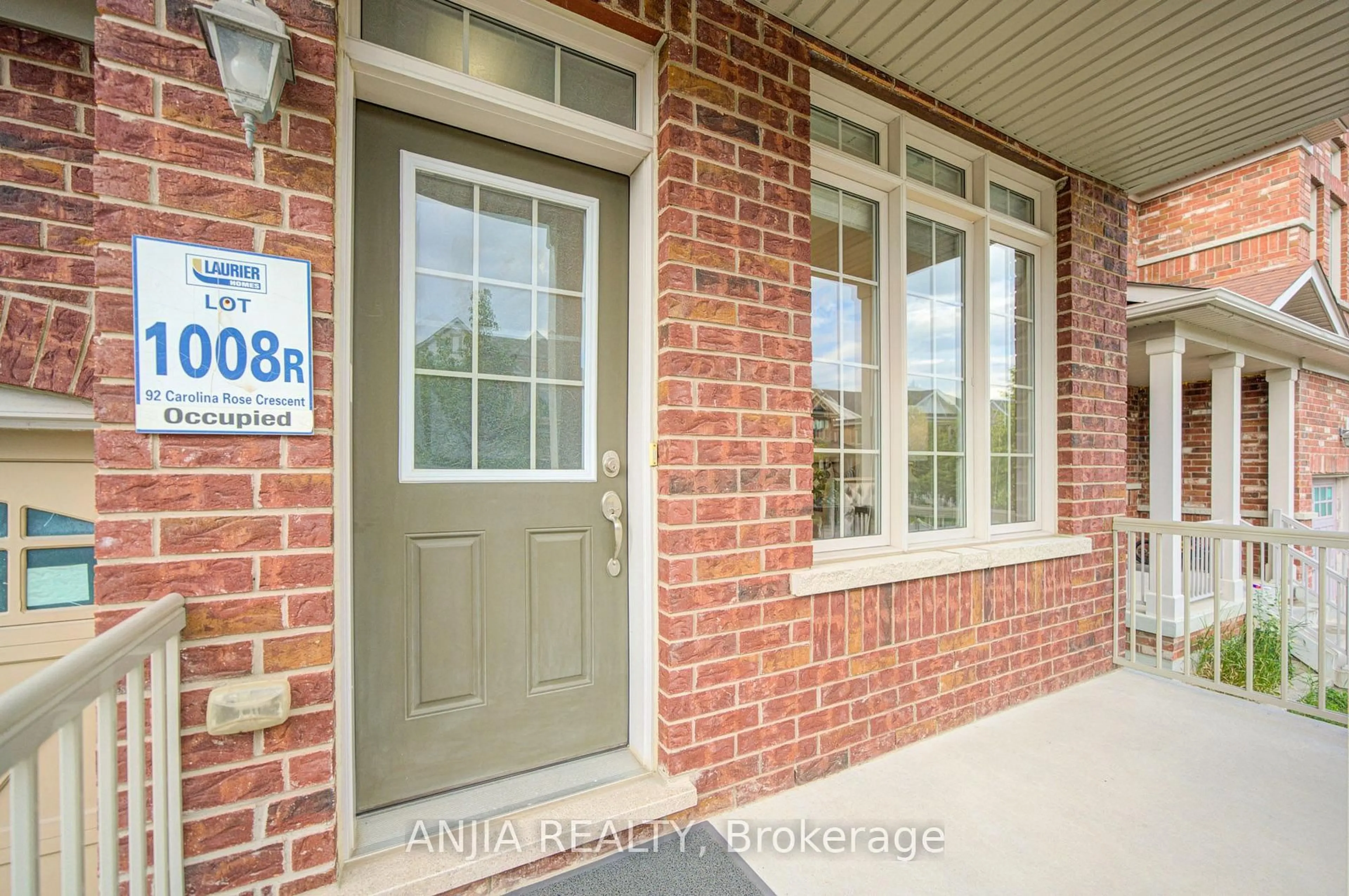 Home with brick exterior material, street for 92 Carolina Rose Cres, Markham Ontario L6E 0J6