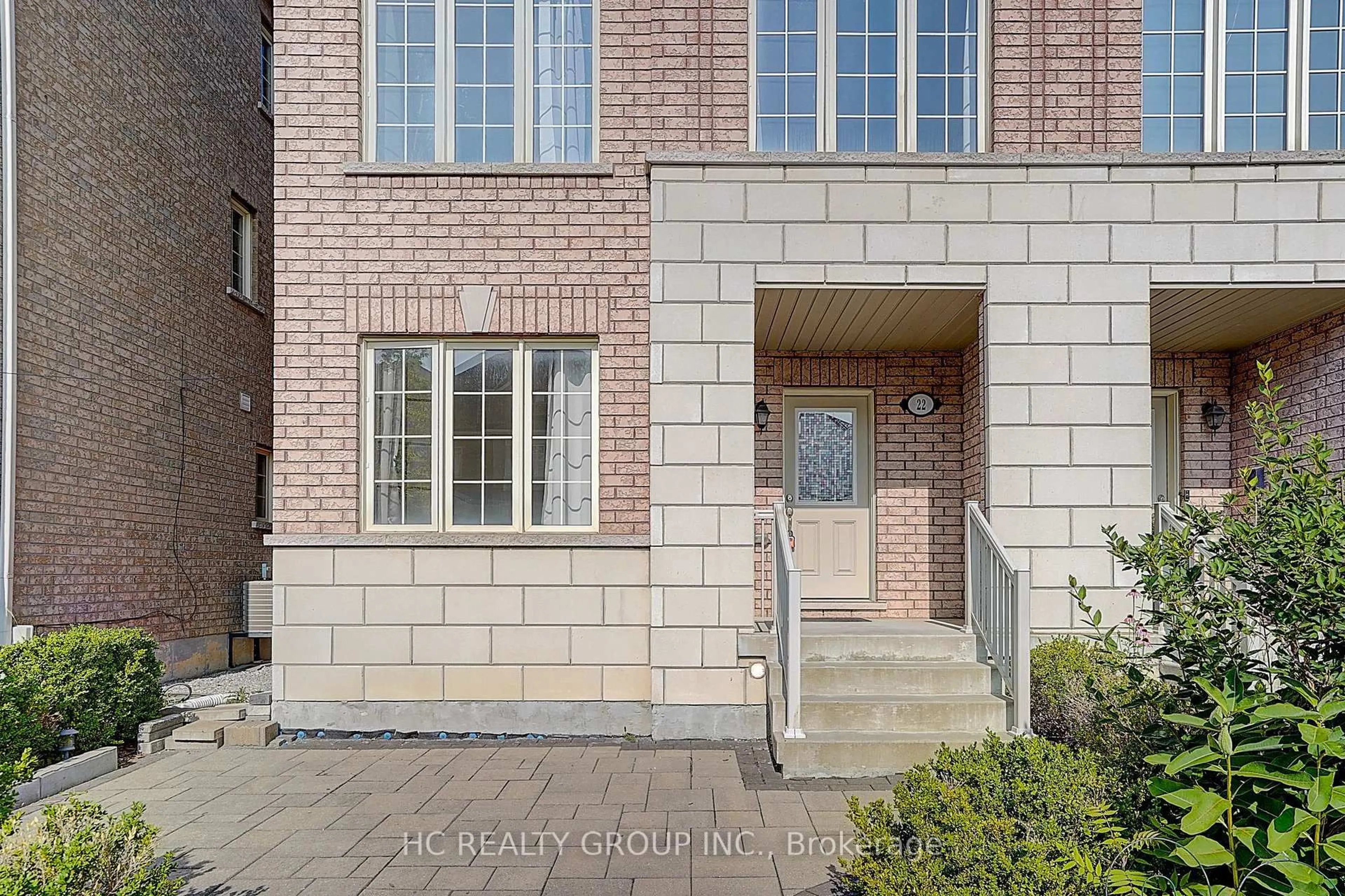 Home with brick exterior material, street for 22 Toulouse Crt, Markham Ontario L6B 1J5
