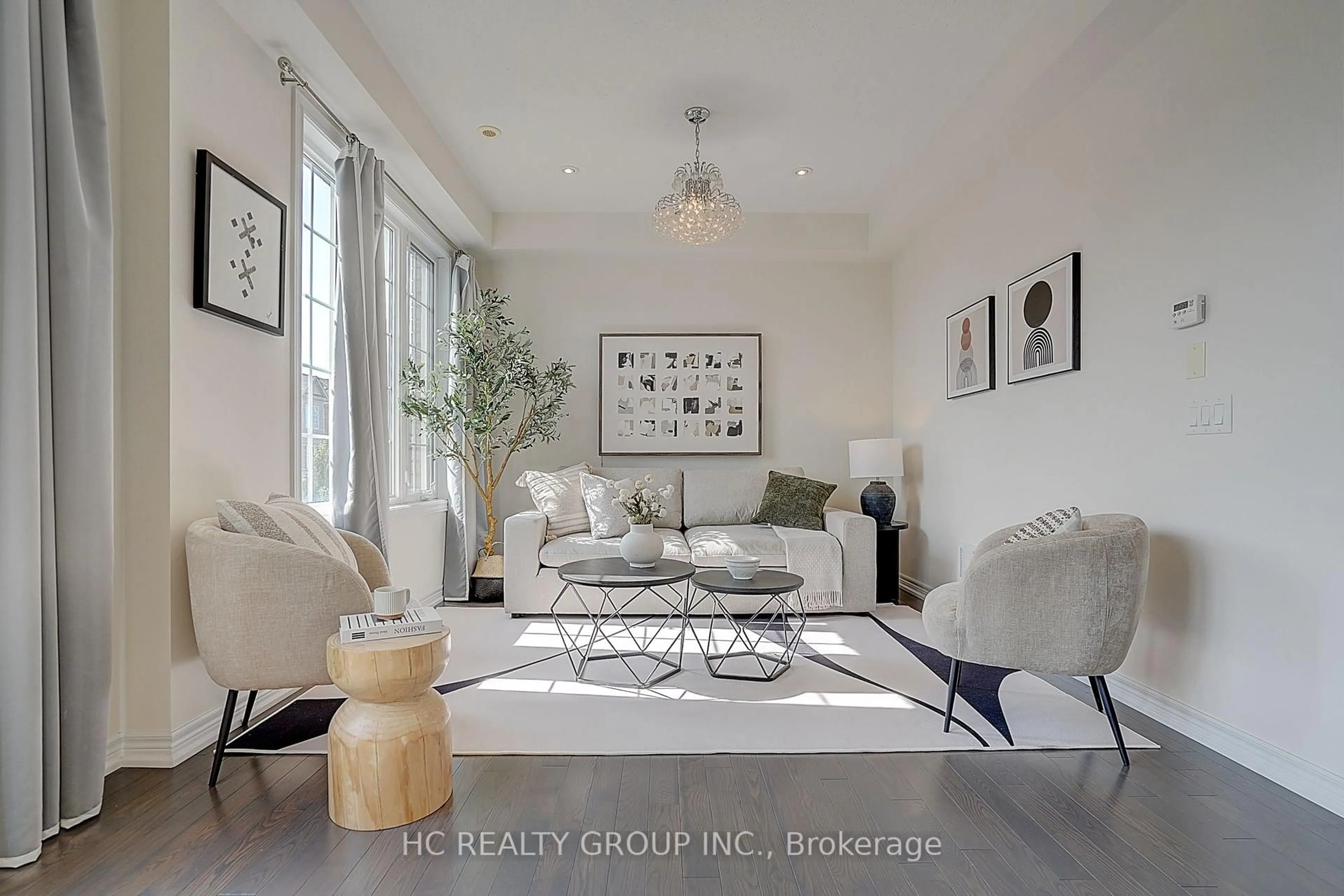 Living room with furniture, unknown for 22 Toulouse Crt, Markham Ontario L6B 1J5