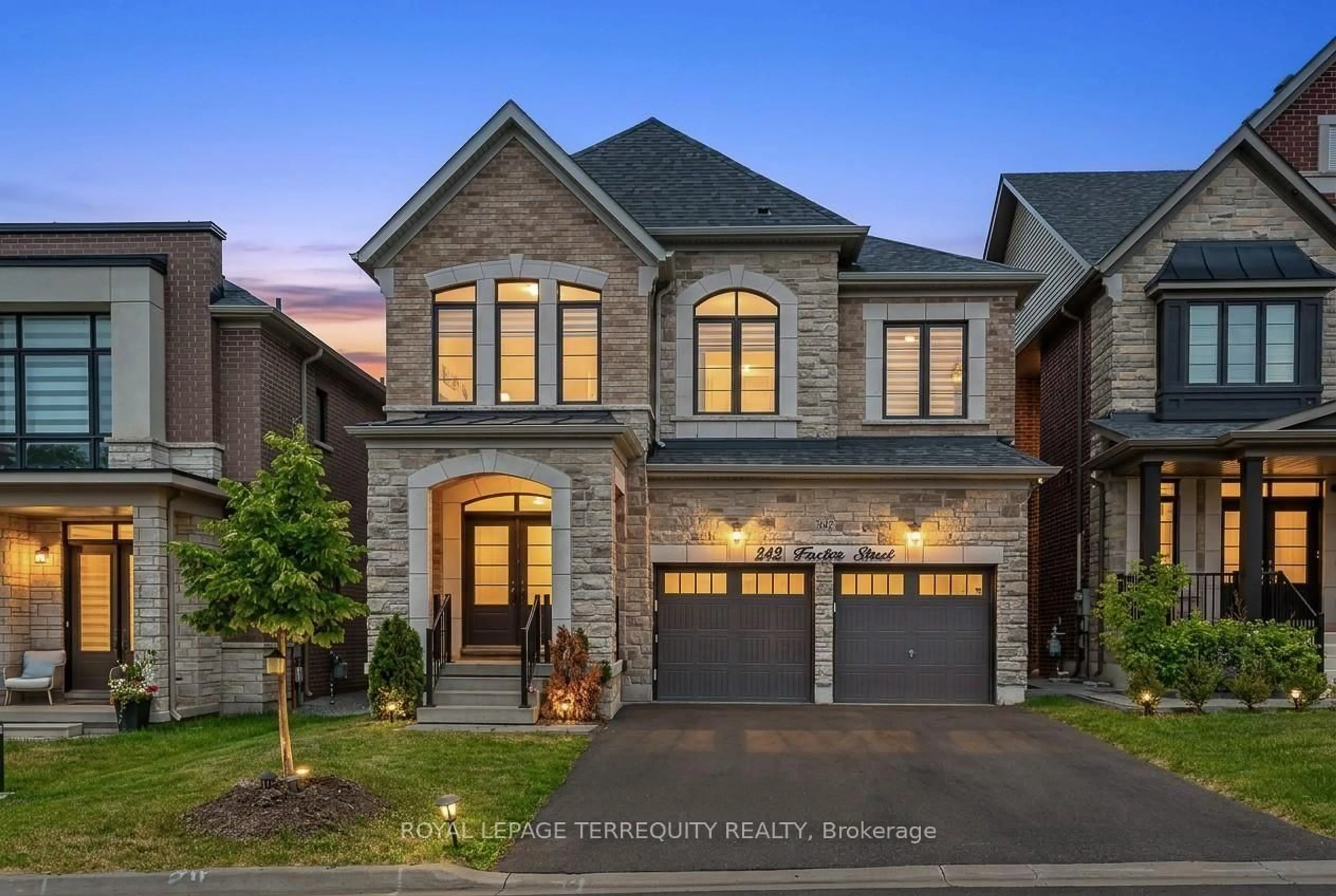 Home with brick exterior material, street for 242 Factor St, Vaughan Ontario L4H 5C1