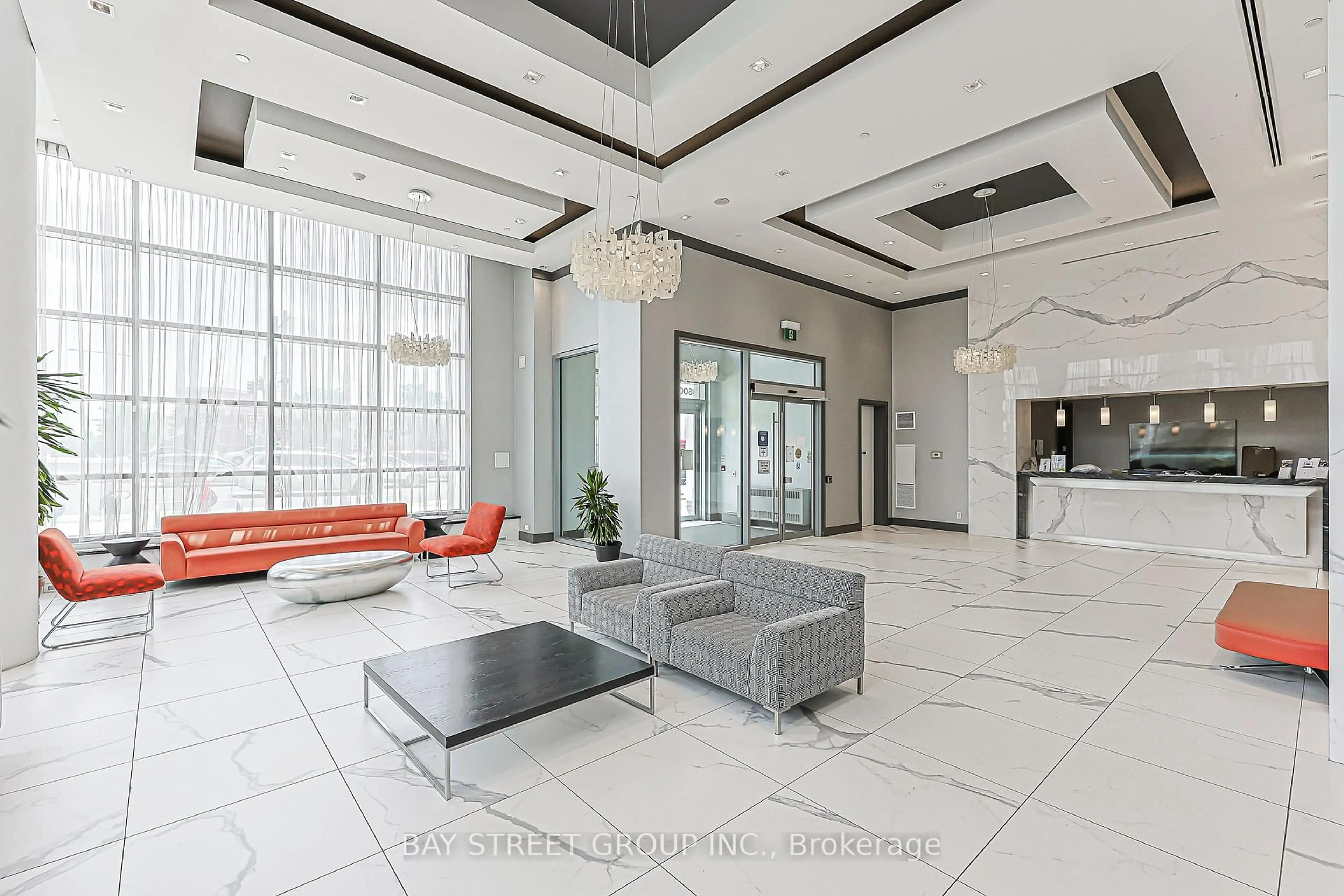 Lobby for 3600 Highway 7 Rd #603, Vaughan Ontario L4L 0G7
