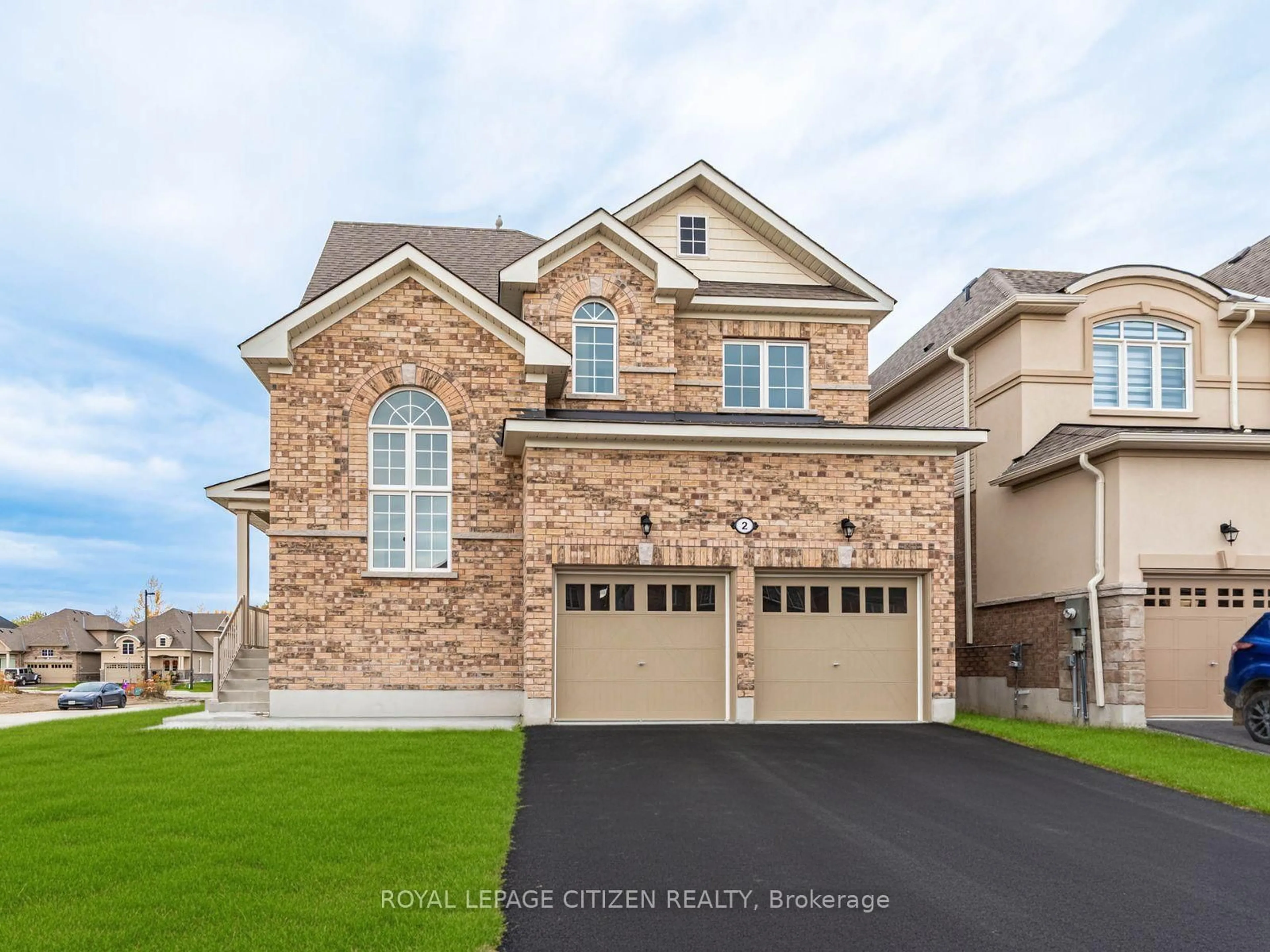 Home with brick exterior material, street for 2 Wayne Allison Dr, Georgina Ontario L0E 1R0