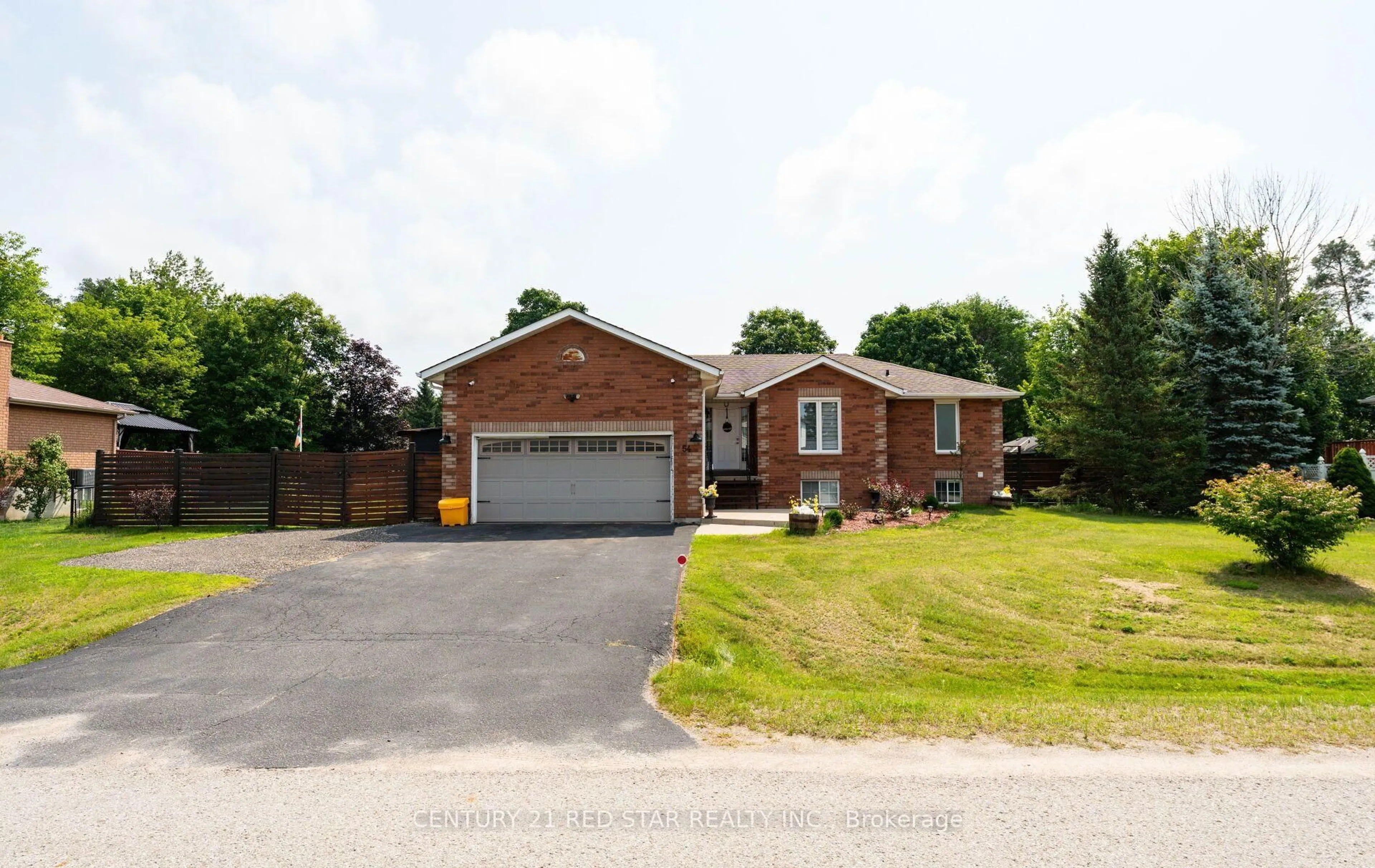 Home with brick exterior material, street for 54 Moore Ave, Adjala-Tosorontio Ontario L0M 1J0