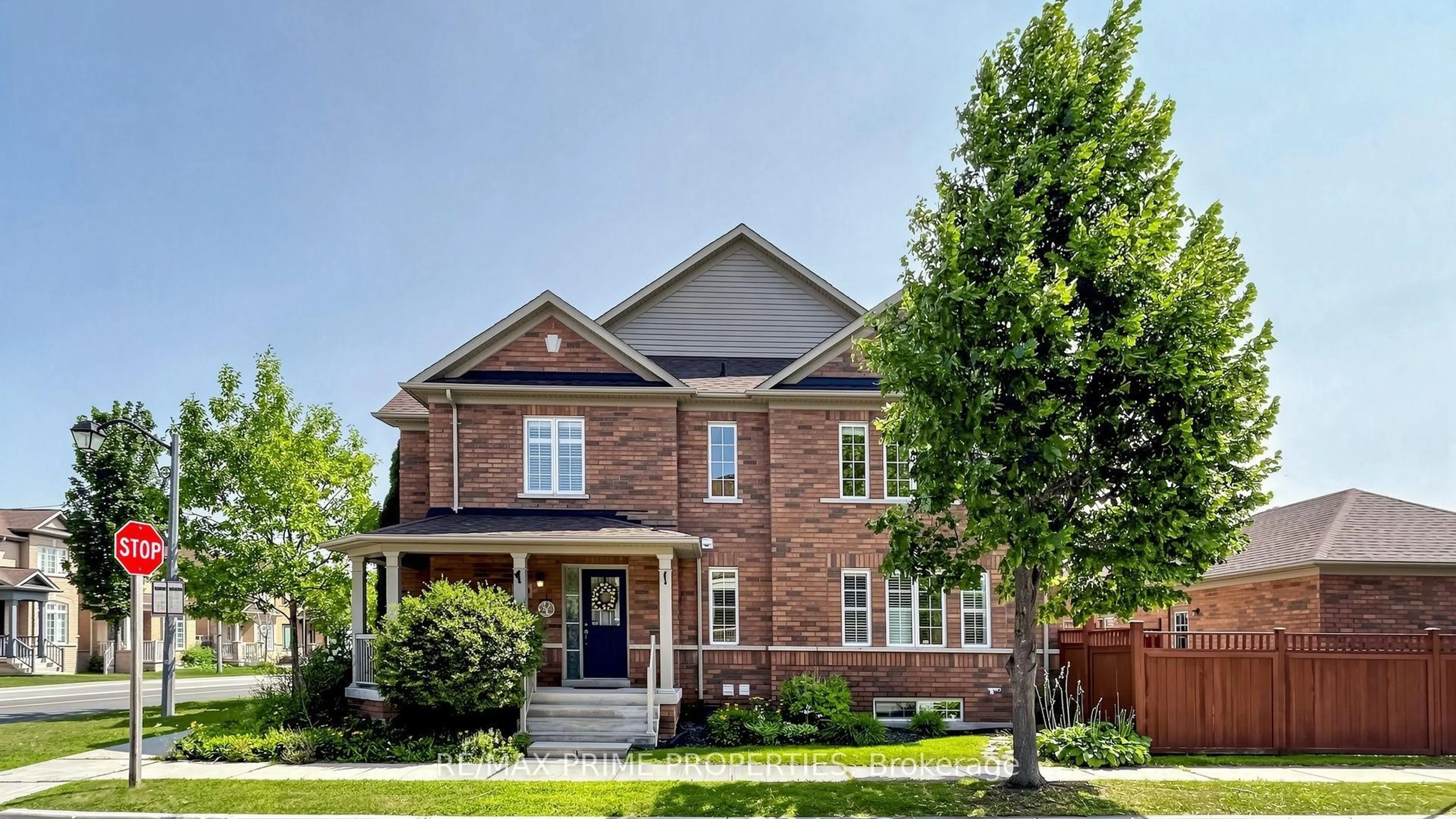 Home with brick exterior material, street for 499 White's Hill Ave, Markham Ontario L6B 0J8