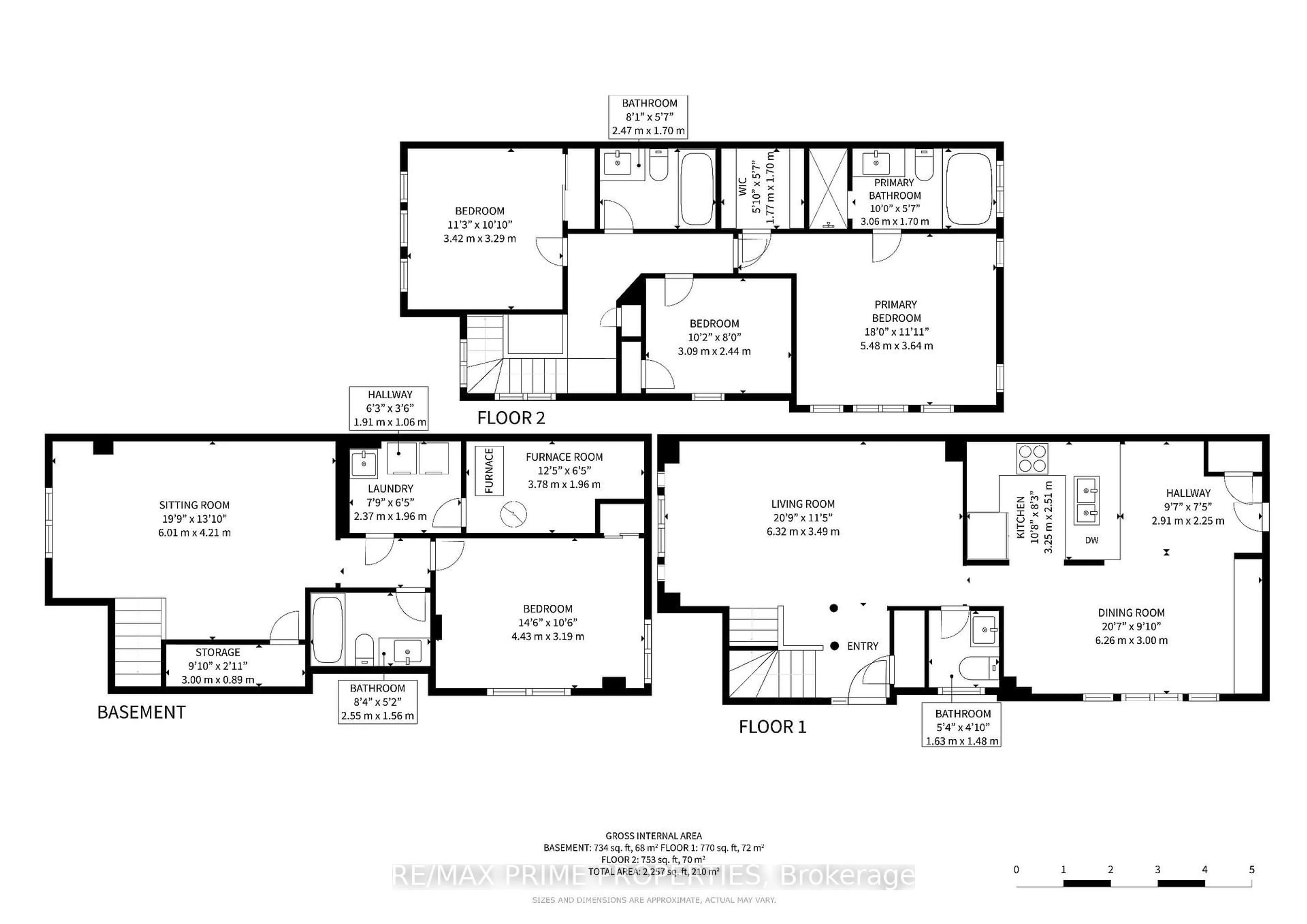 Floor plan for 499 White's Hill Ave, Markham Ontario L6B 0J8