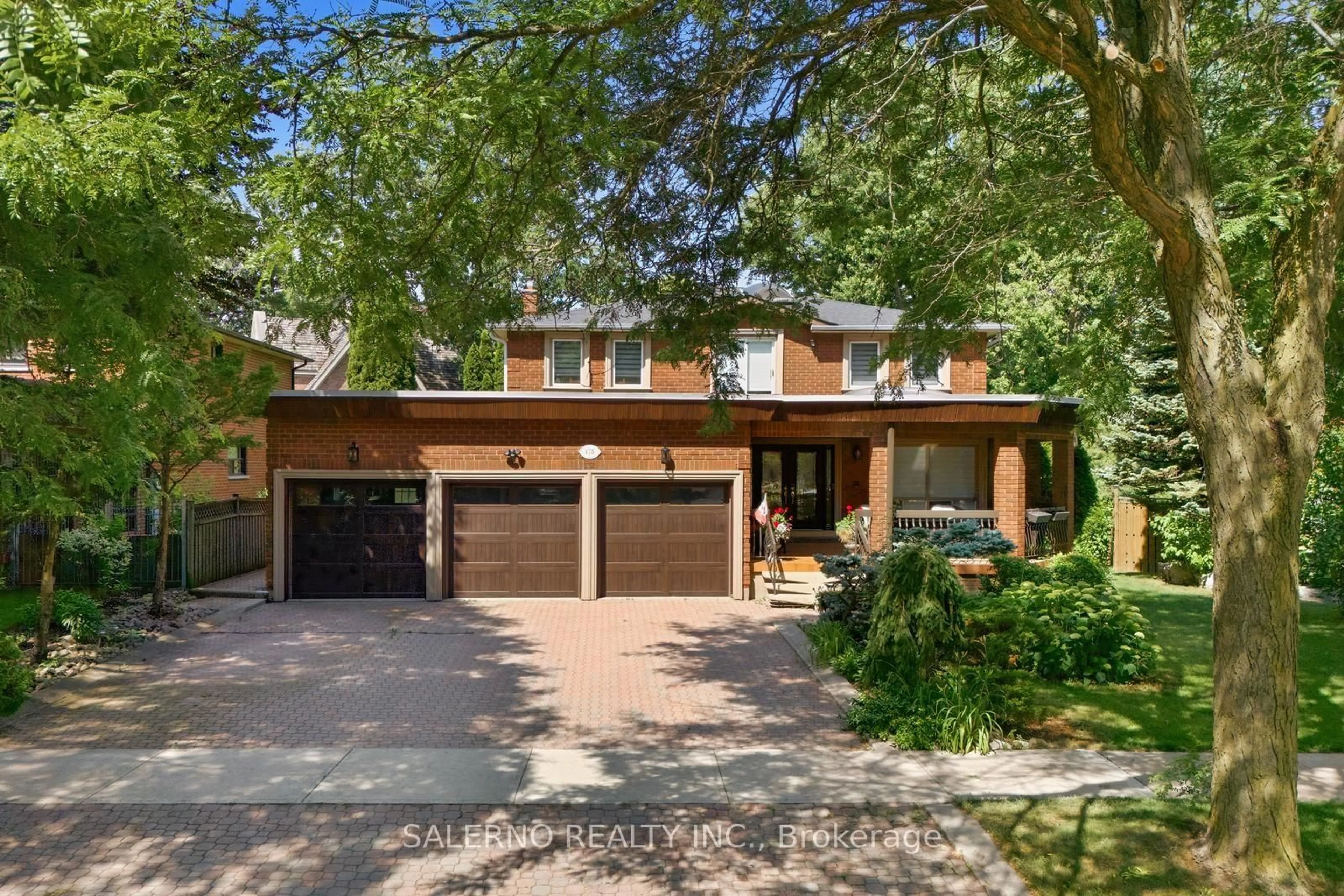 Home with brick exterior material, street for 178 Wigwoss Dr, Vaughan Ontario L4L 4H2
