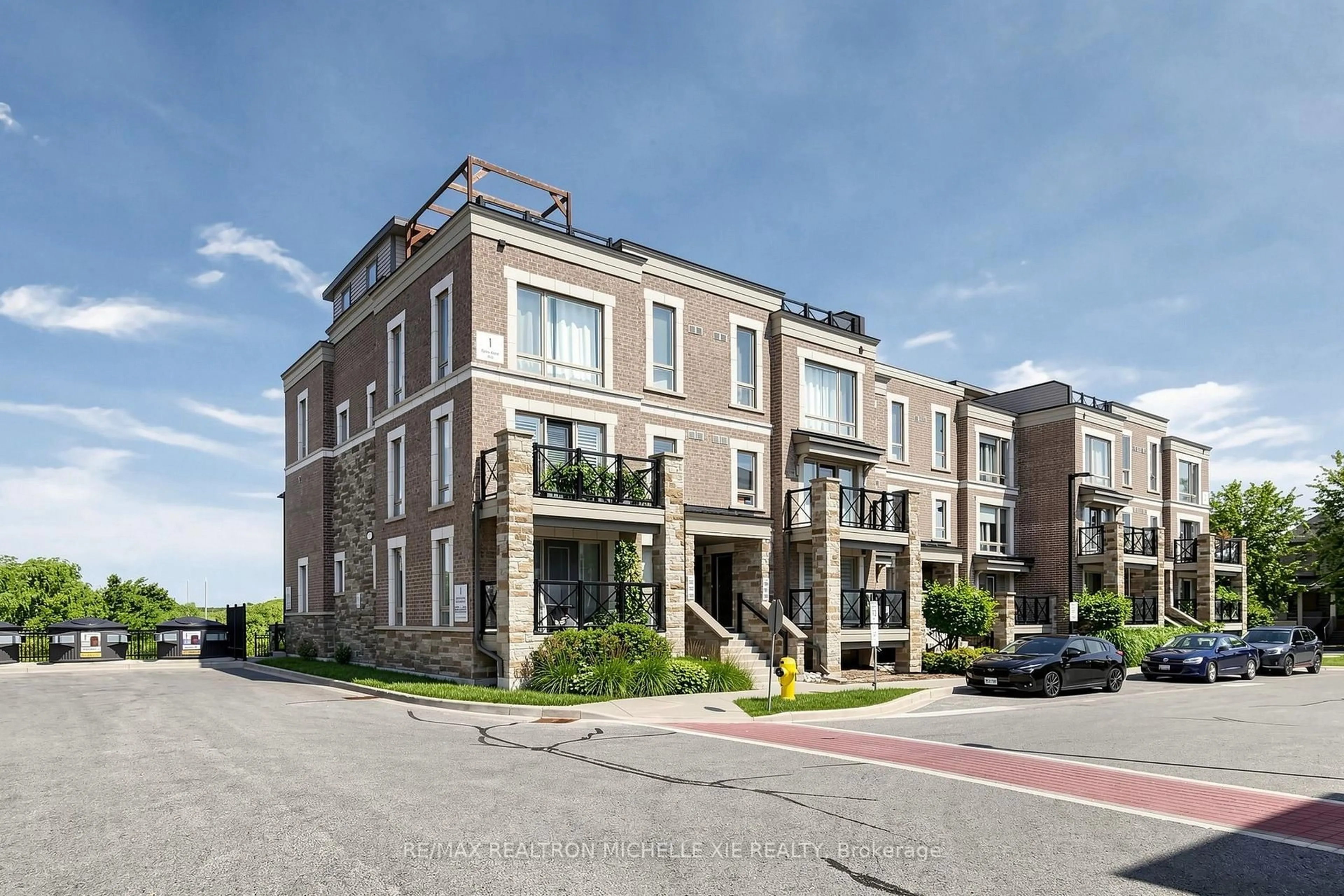 Home with brick exterior material, building for 1 Gable Hurst Way #2608, Markham Ontario L6B 1N5