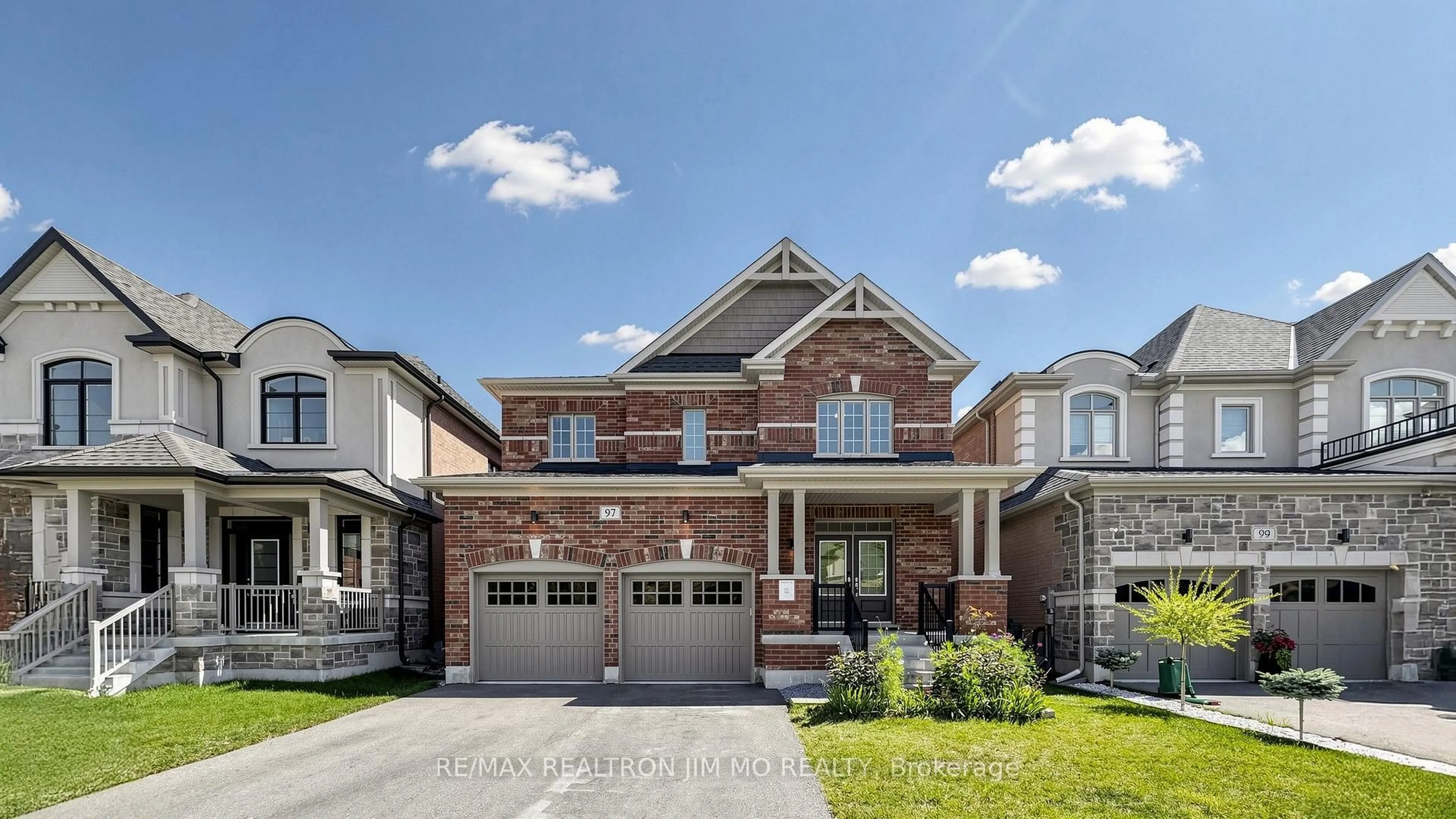 Home with brick exterior material, street for 97 Connell Dr, Georgina Ontario L4P 0K3