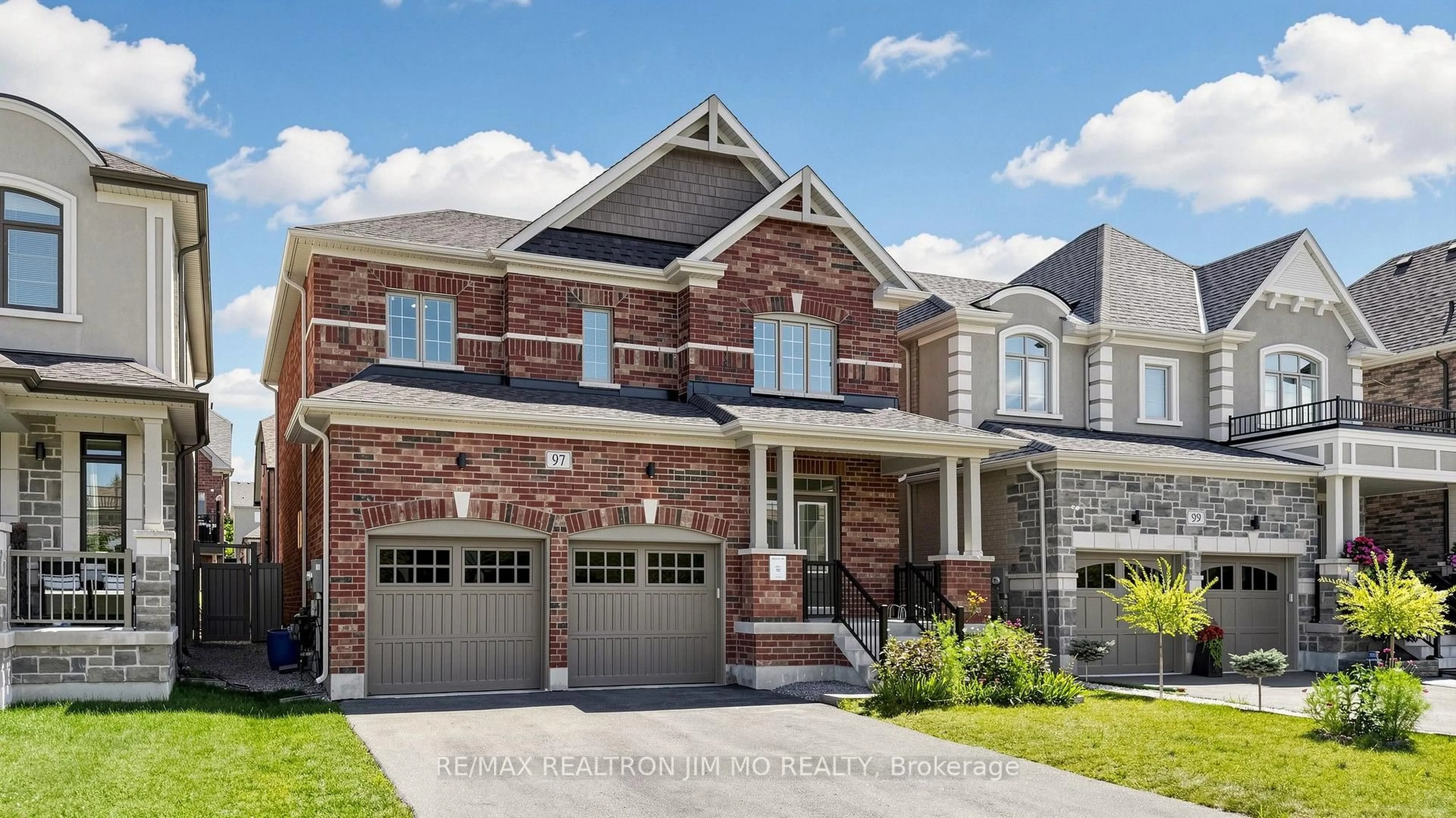Home with brick exterior material, street for 97 Connell Dr, Georgina Ontario L4P 0K3