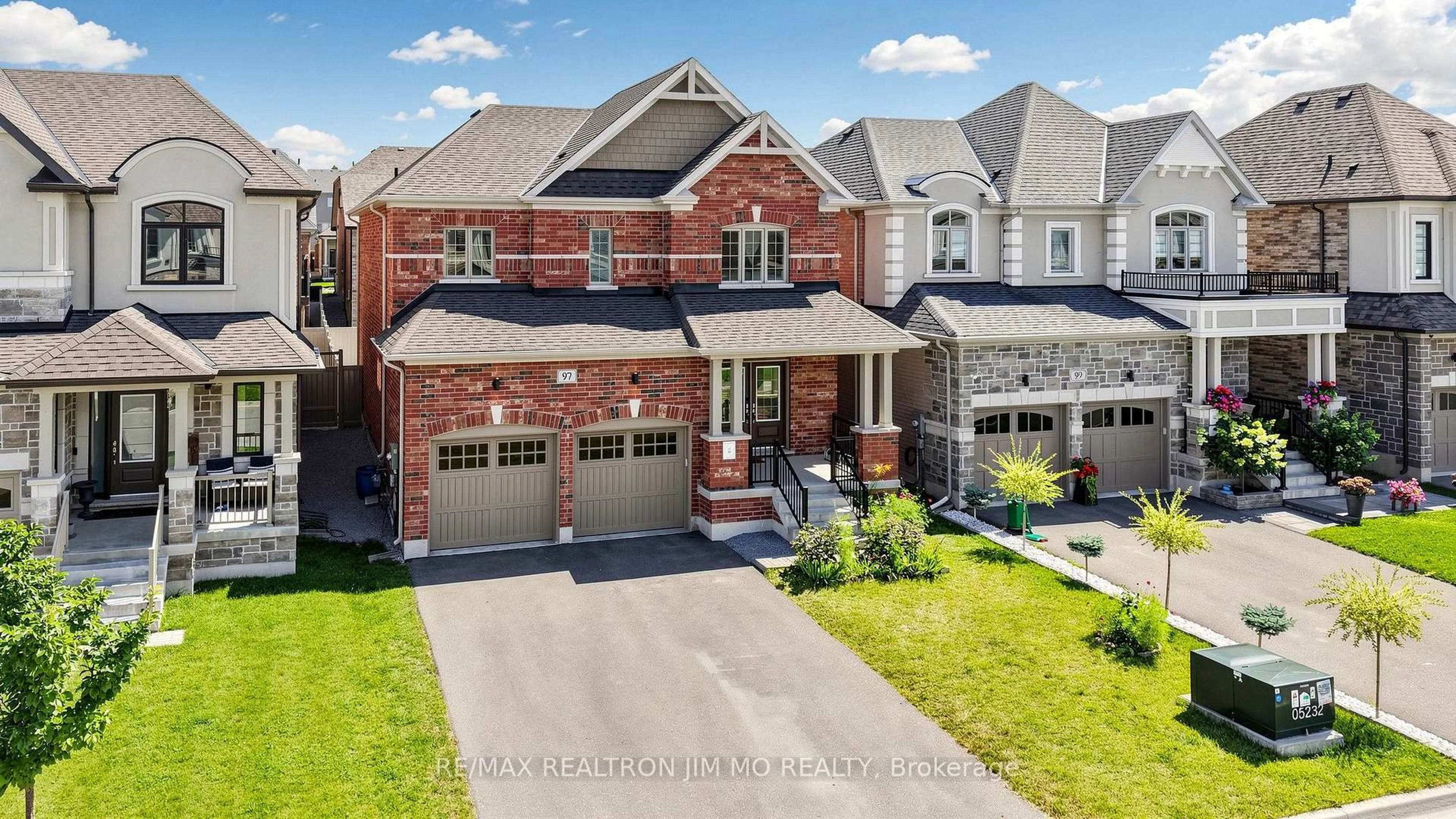 Home with brick exterior material, street for 97 Connell Dr, Georgina Ontario L4P 0K3