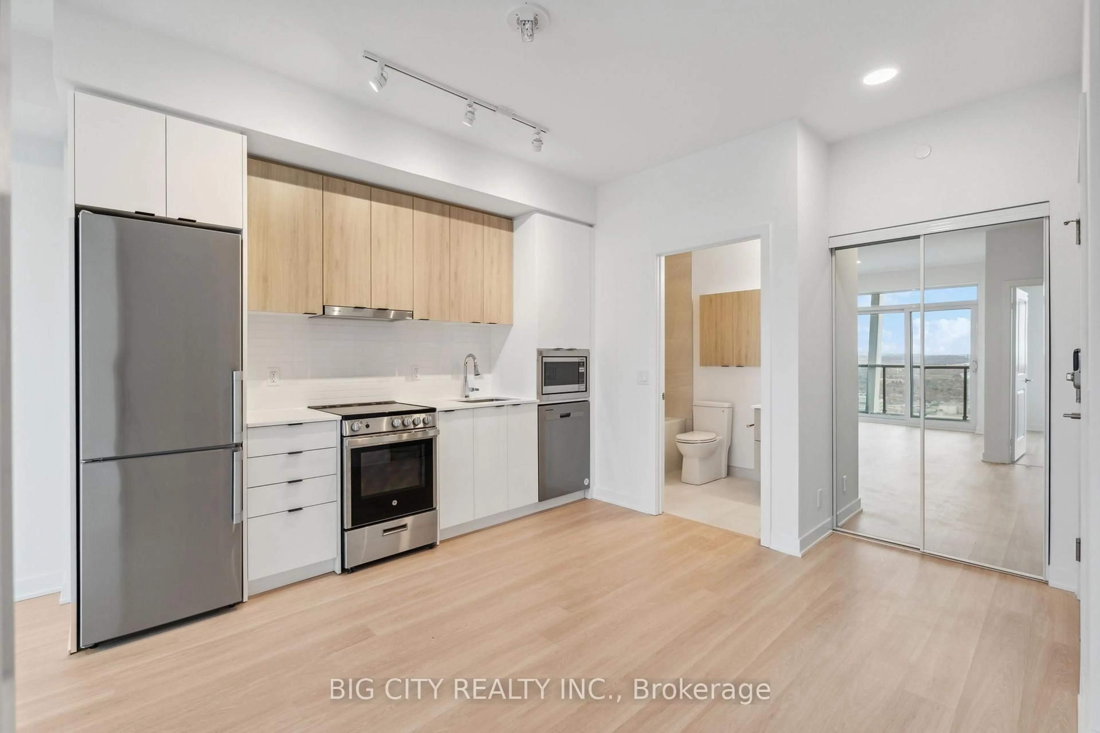 Open concept kitchen, unknown for 50 Upper Mall Way #1206, Vaughan Ontario L4J 0L8