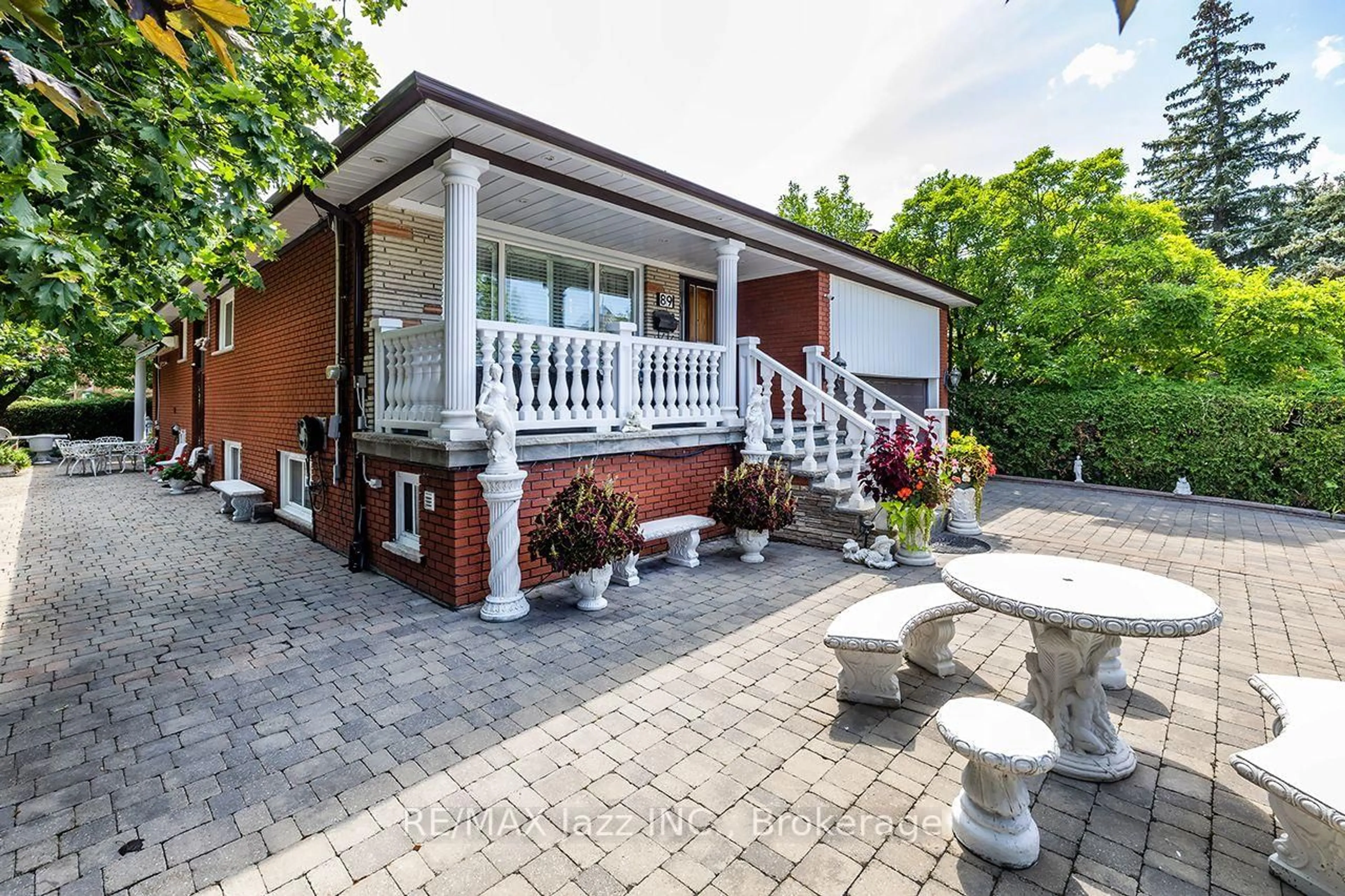 Home with brick exterior material, street for 89 Crestwood Rd, Vaughan Ontario L4J 1A7
