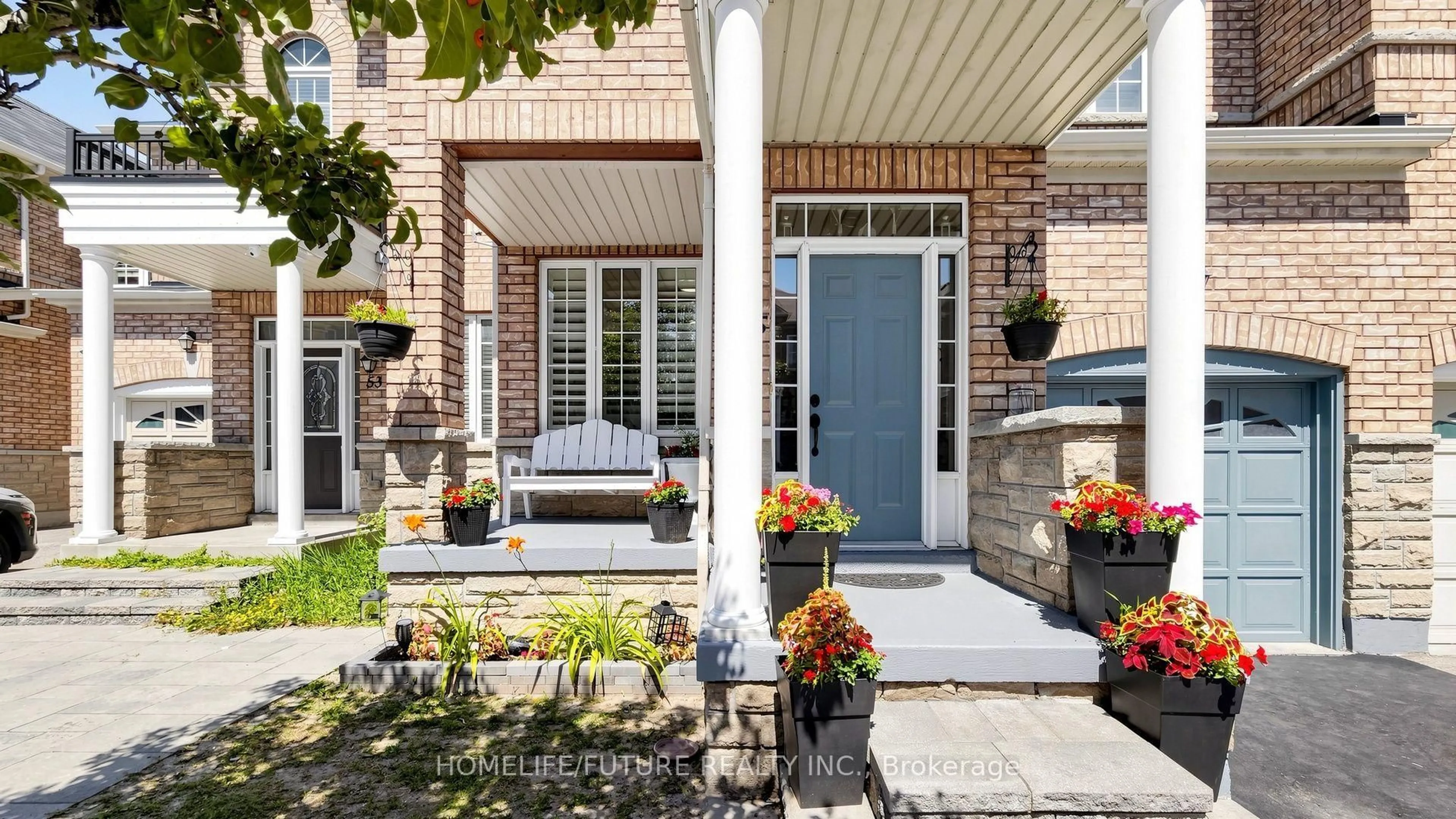 Home with brick exterior material, street for 55 Jackson Eli Way, Markham Ontario L3S 0C4