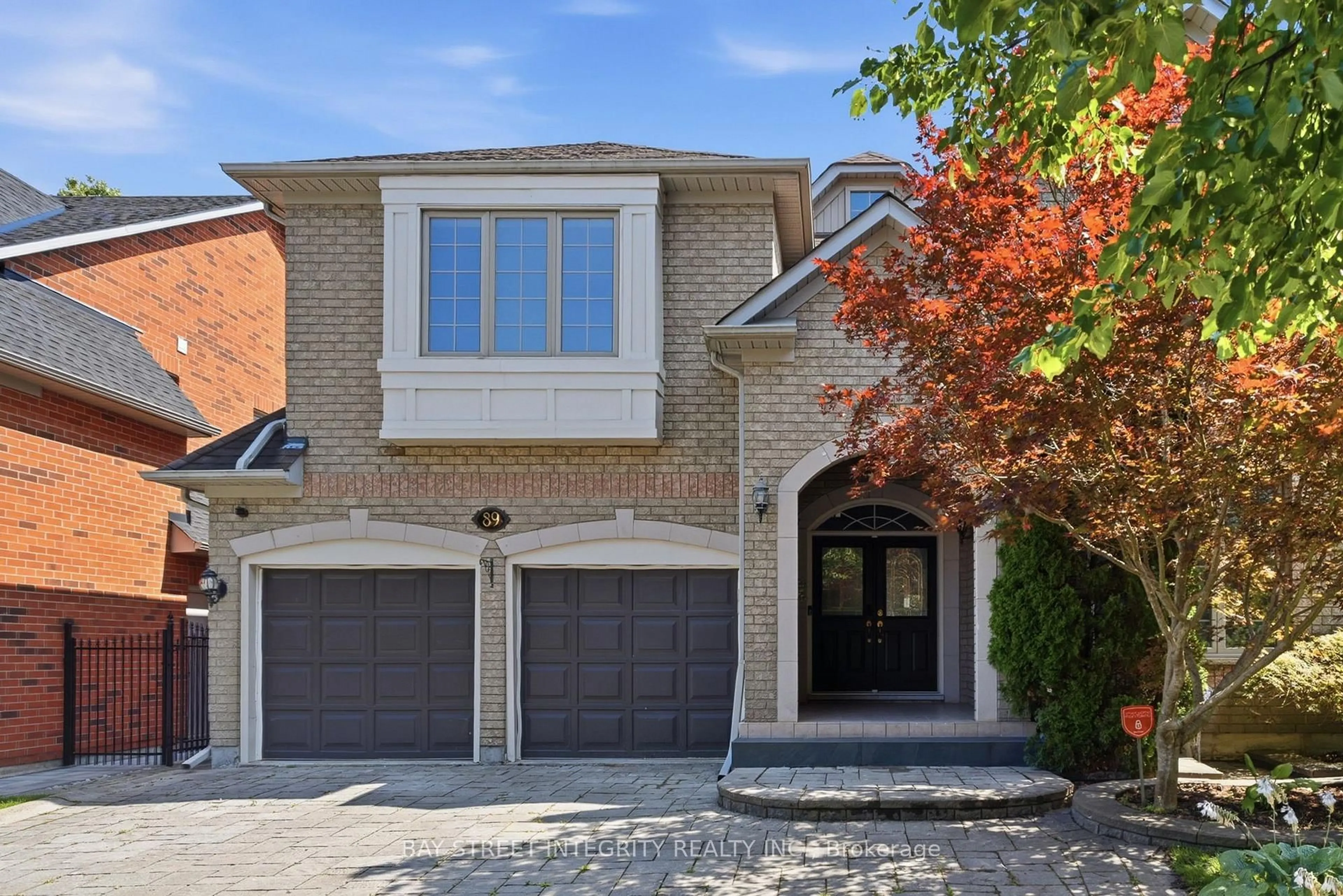 Home with brick exterior material, street for 89 Promelia Crt, Markham Ontario L3S 3S4