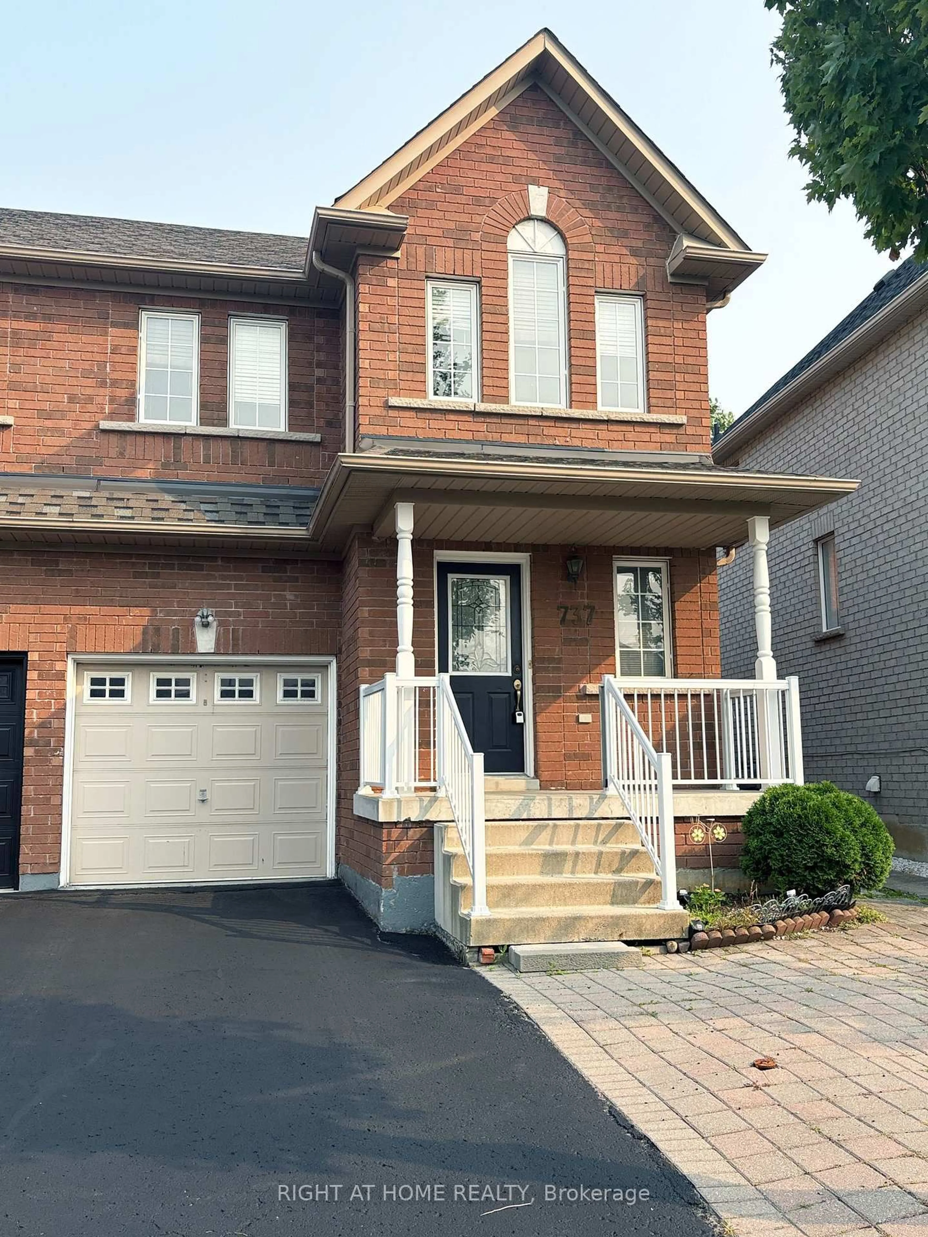 Home with brick exterior material, street for 737 Caboto Tr, Markham Ontario L3R 5W4