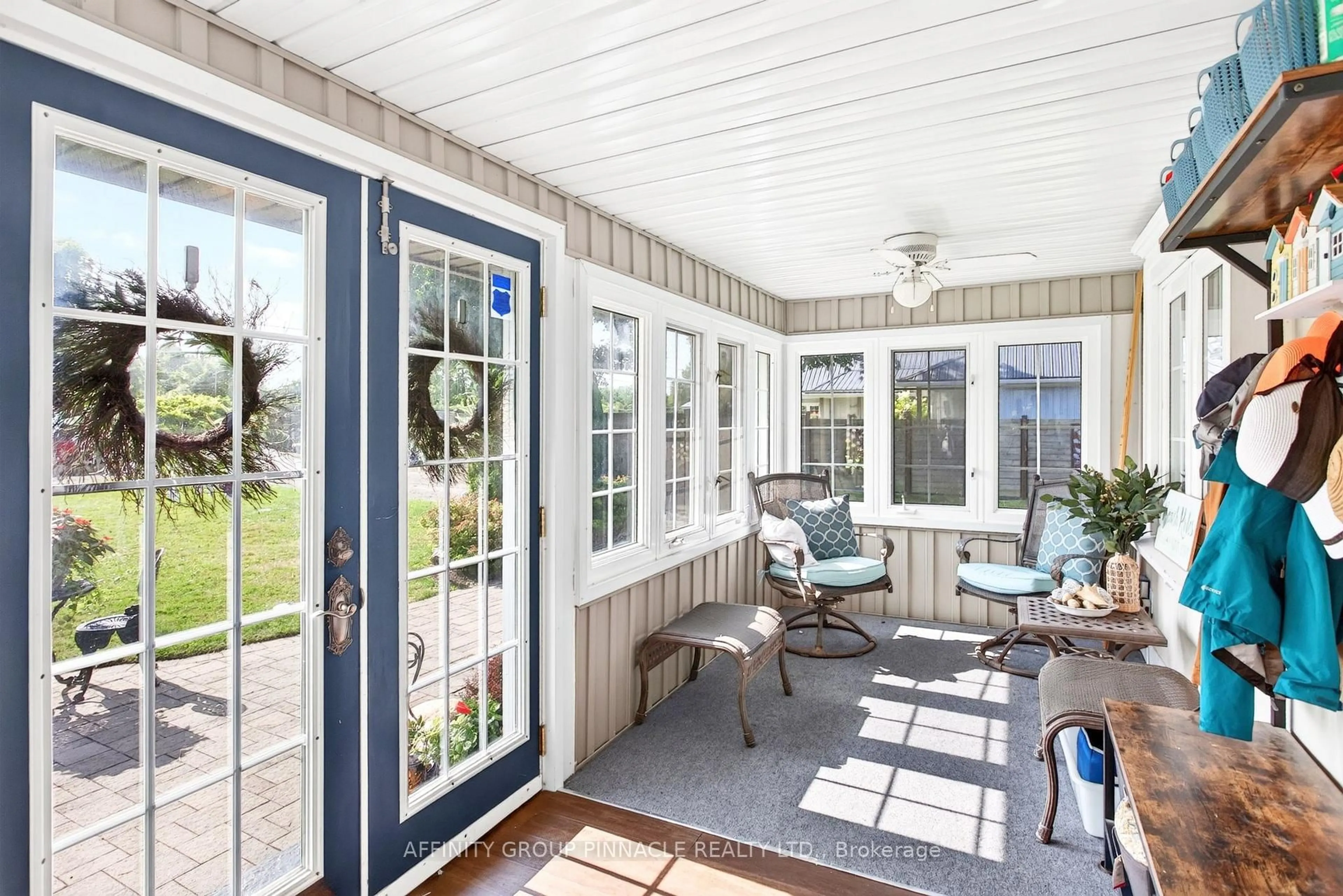 Patio, water/lake/river/ocean view for 26980 Cedarhurst Beach Rd, Brock Ontario L0K 1A0