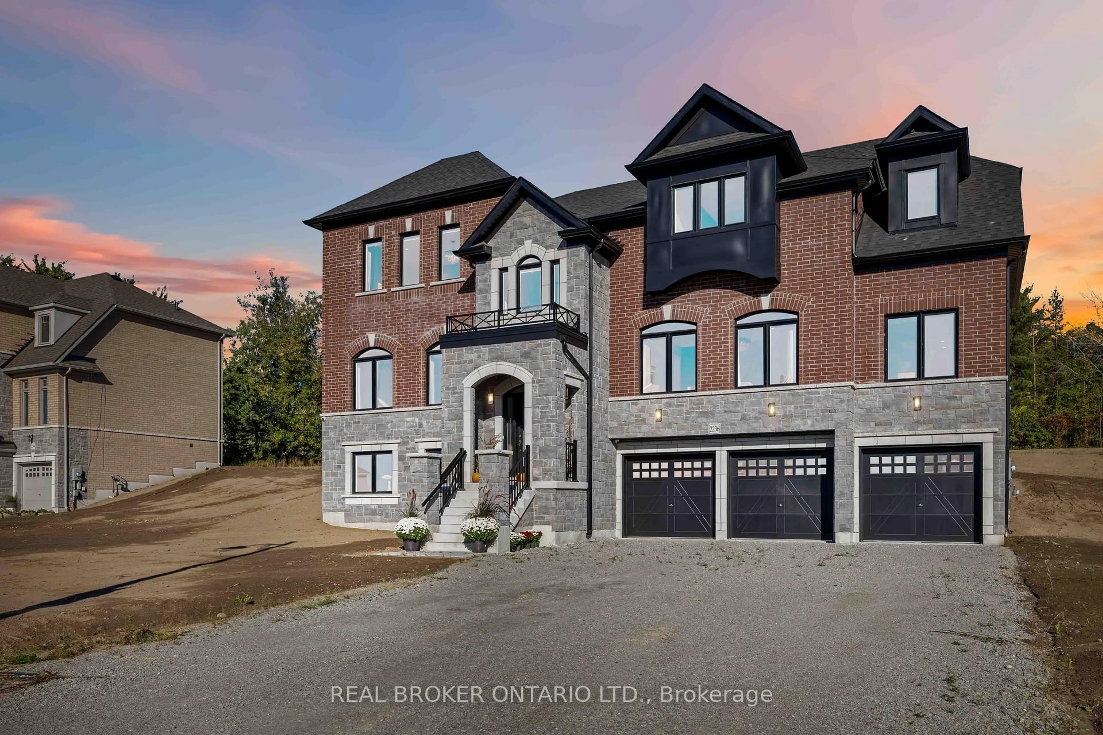 Home with brick exterior material, street for 2236 Pemberton Way, Innisfil Ontario L0L 1K0