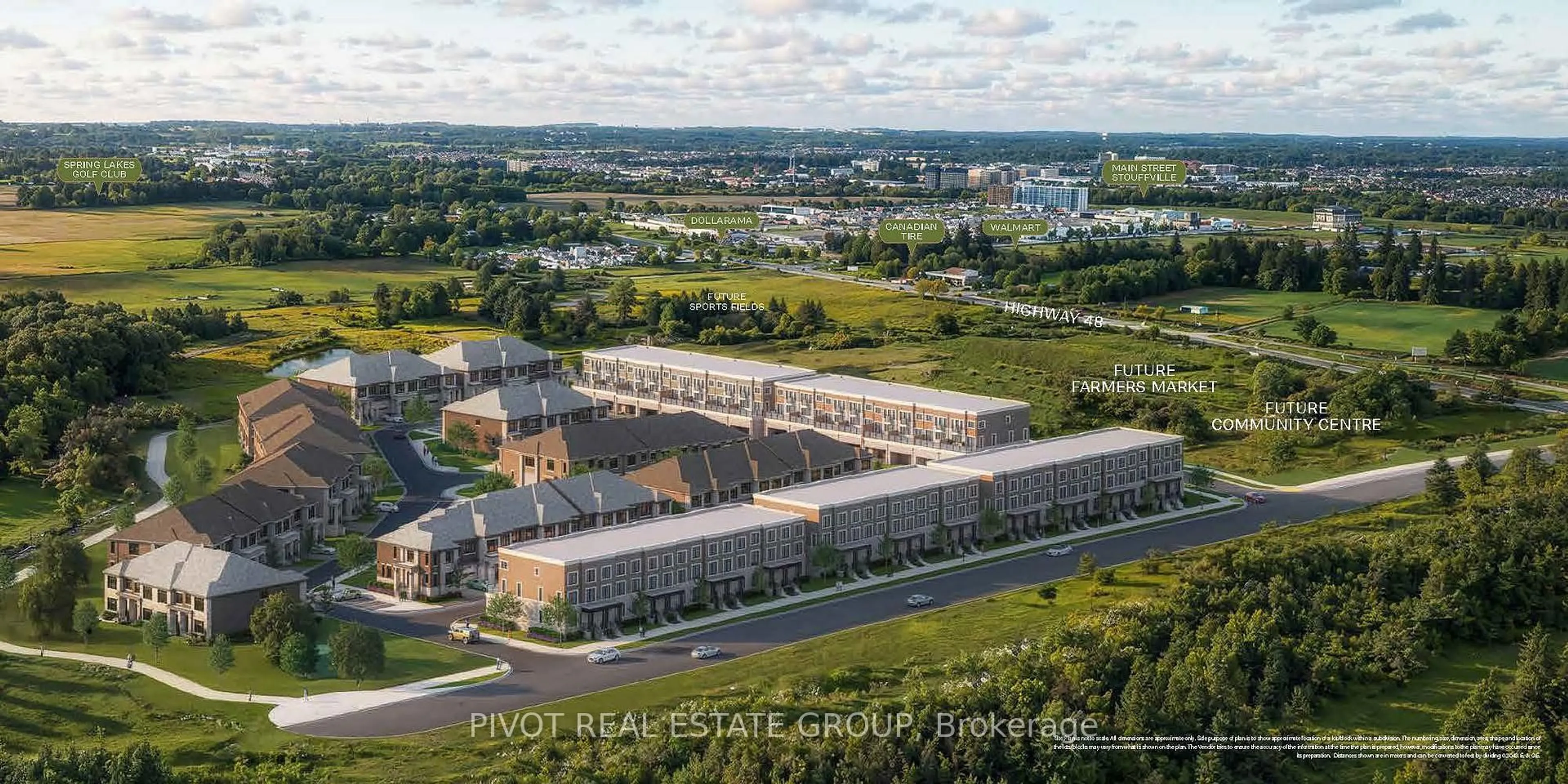 A pic from outside/outdoor area/front of a property/back of a property/a pic from drone, building for 88 Lobelia Lane, Whitchurch-Stouffville Ontario L4A 3W3