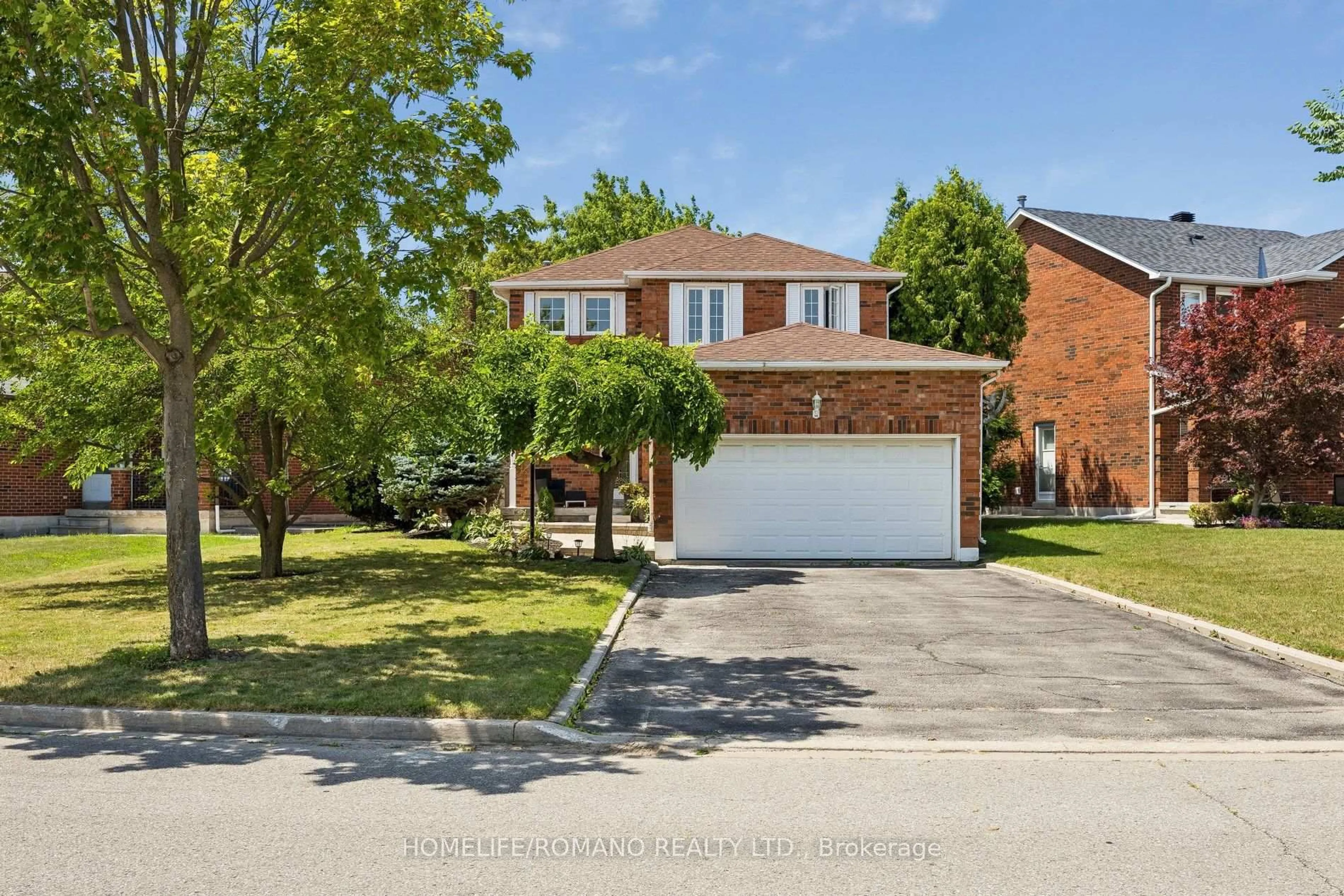 Home with brick exterior material, street for 54 Links Rd, Vaughan Ontario L6A 1L4