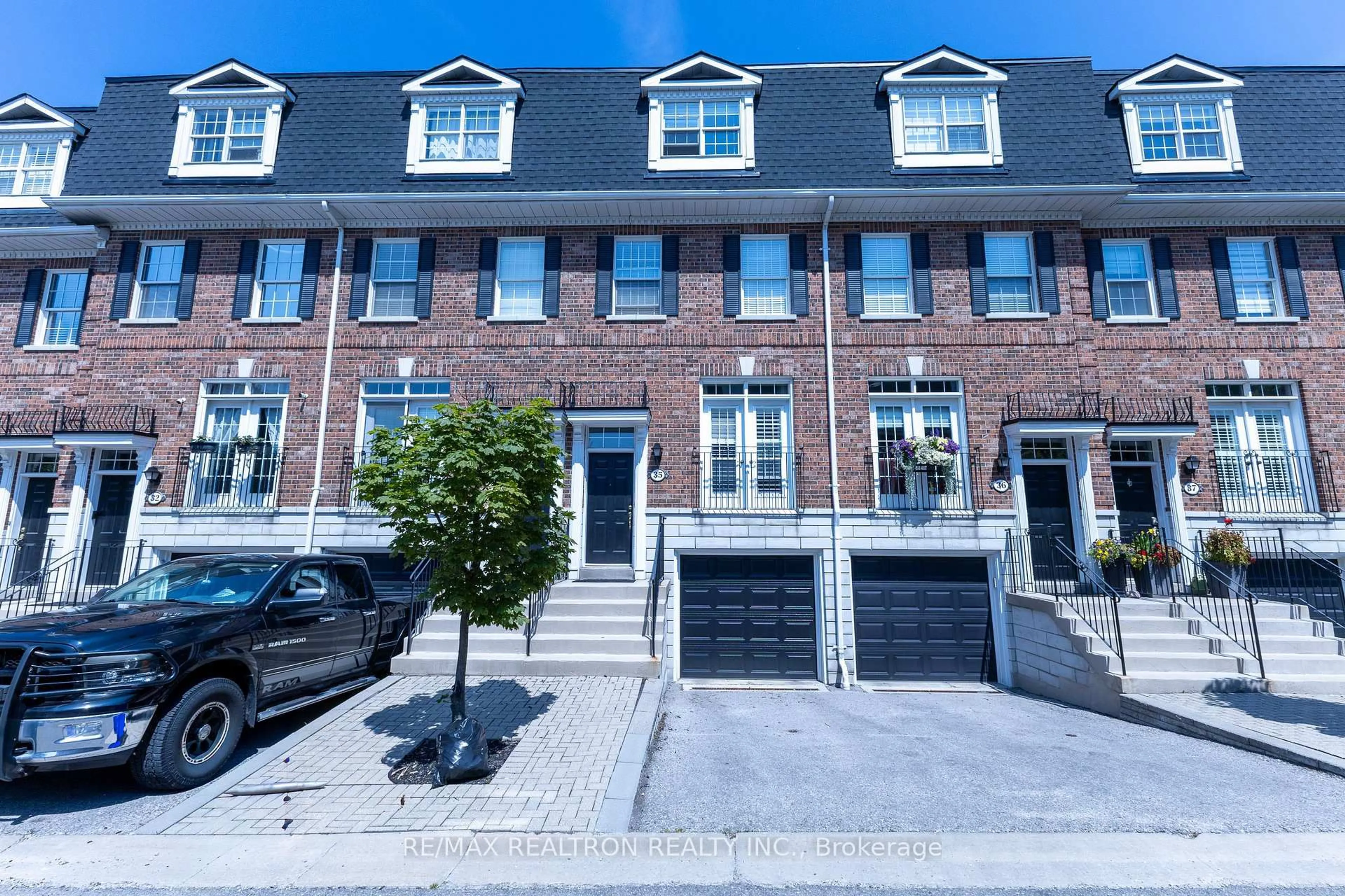 Home with brick exterior material, street for 6 Leonard St #35, Richmond Hill Ontario L4C 0L6
