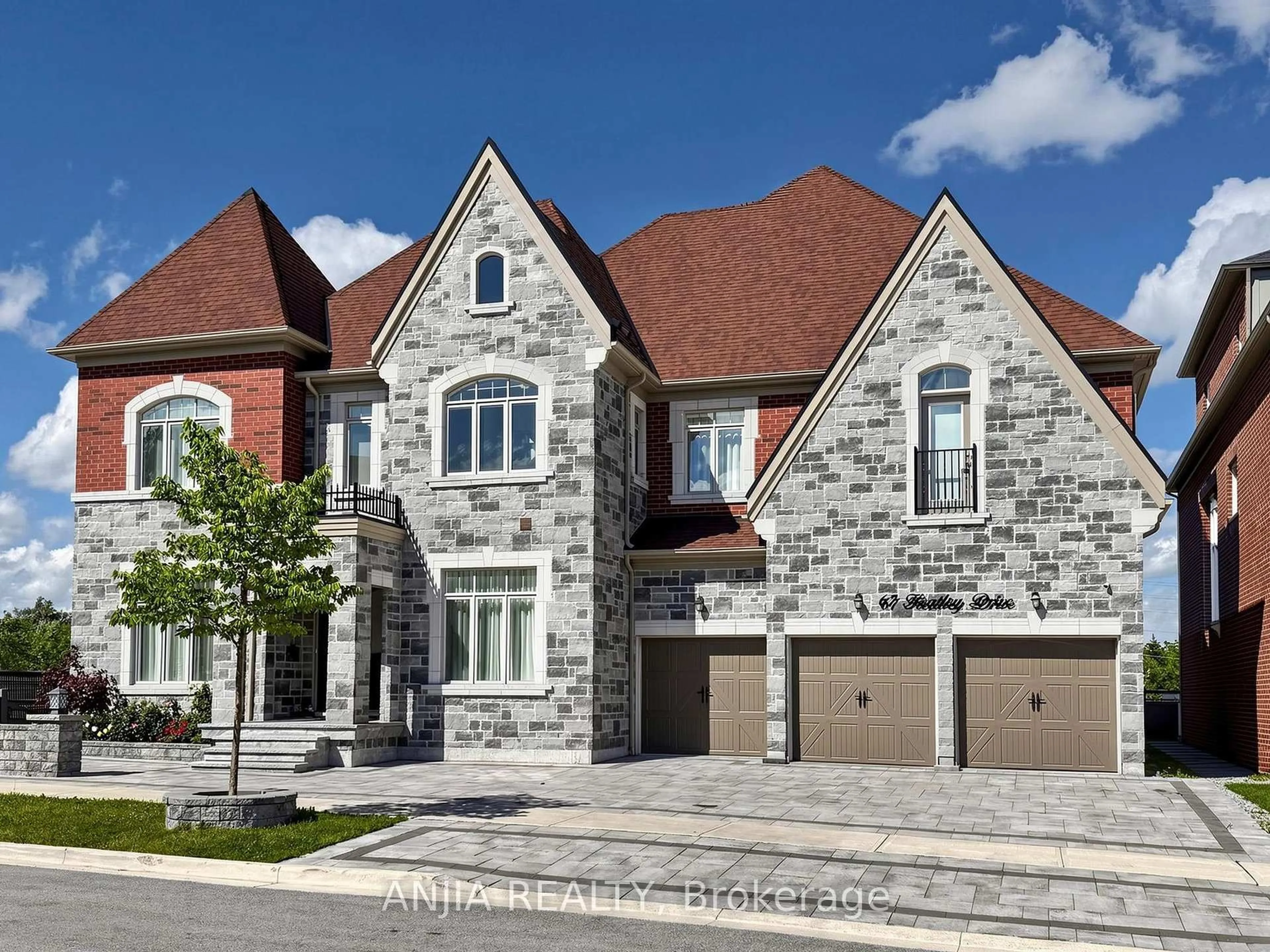 Home with brick exterior material, street for 67 Keatley Dr, Vaughan Ontario L6A 4Y3