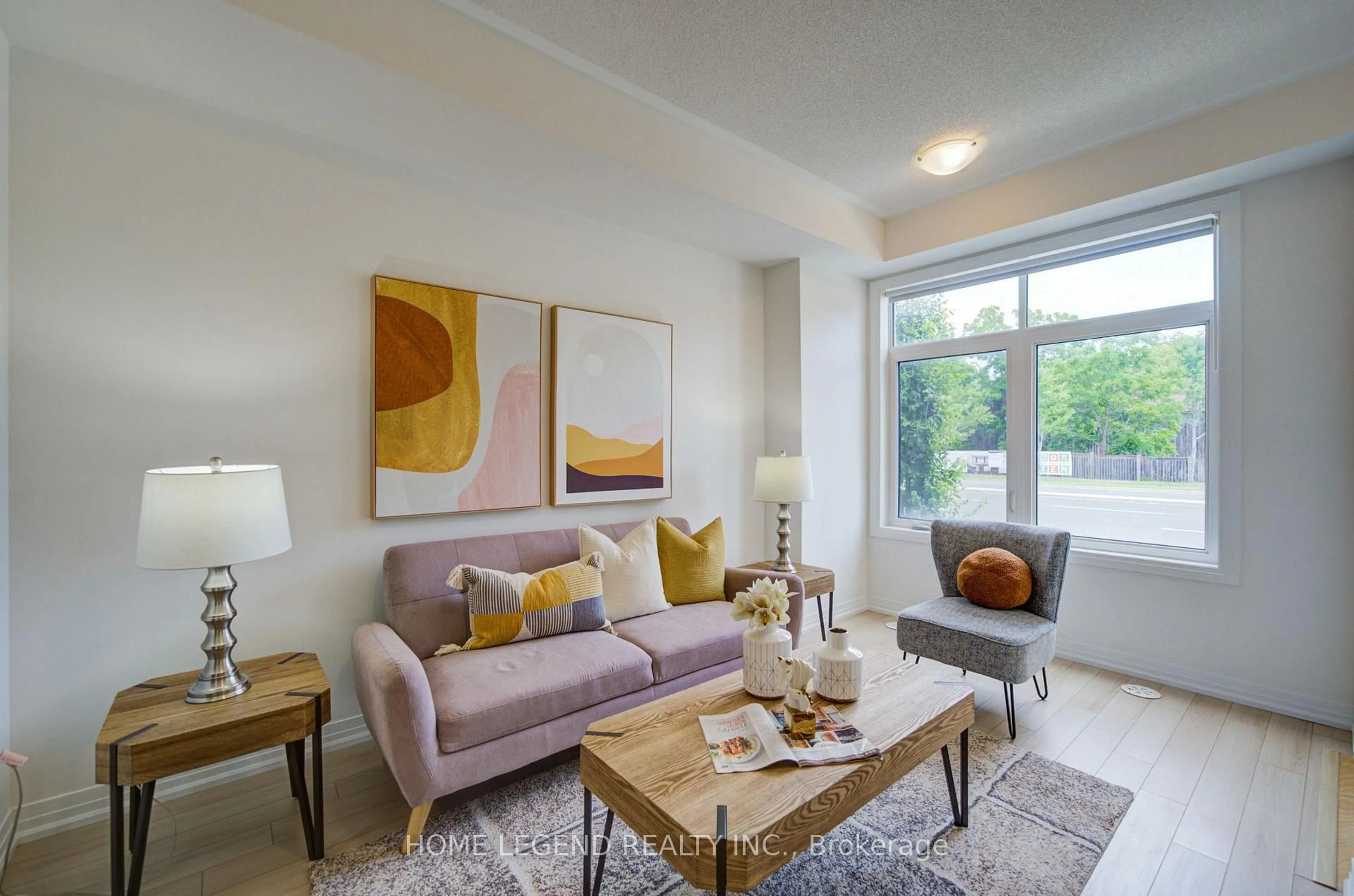 Living room with furniture, unknown for 69 Carneros Way, Markham Ontario L6B 1R2
