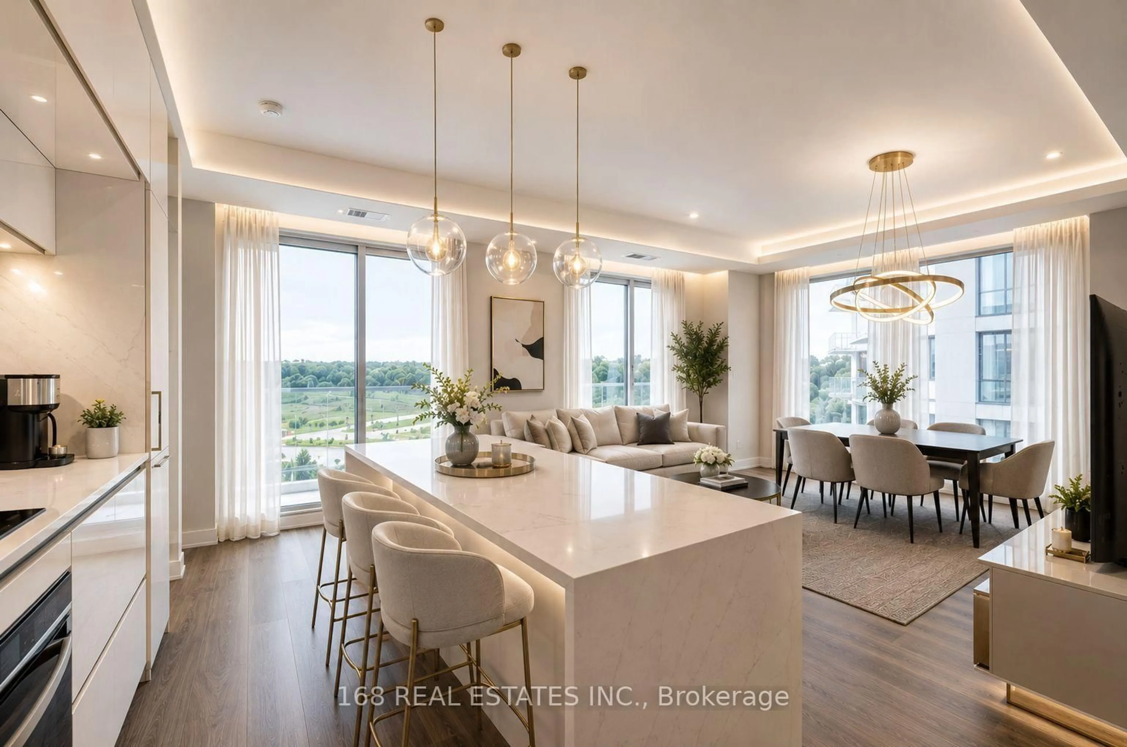 Open concept kitchen, unknown for 2 David Eyer Dr #429, Richmond Hill Ontario L4S 0N6
