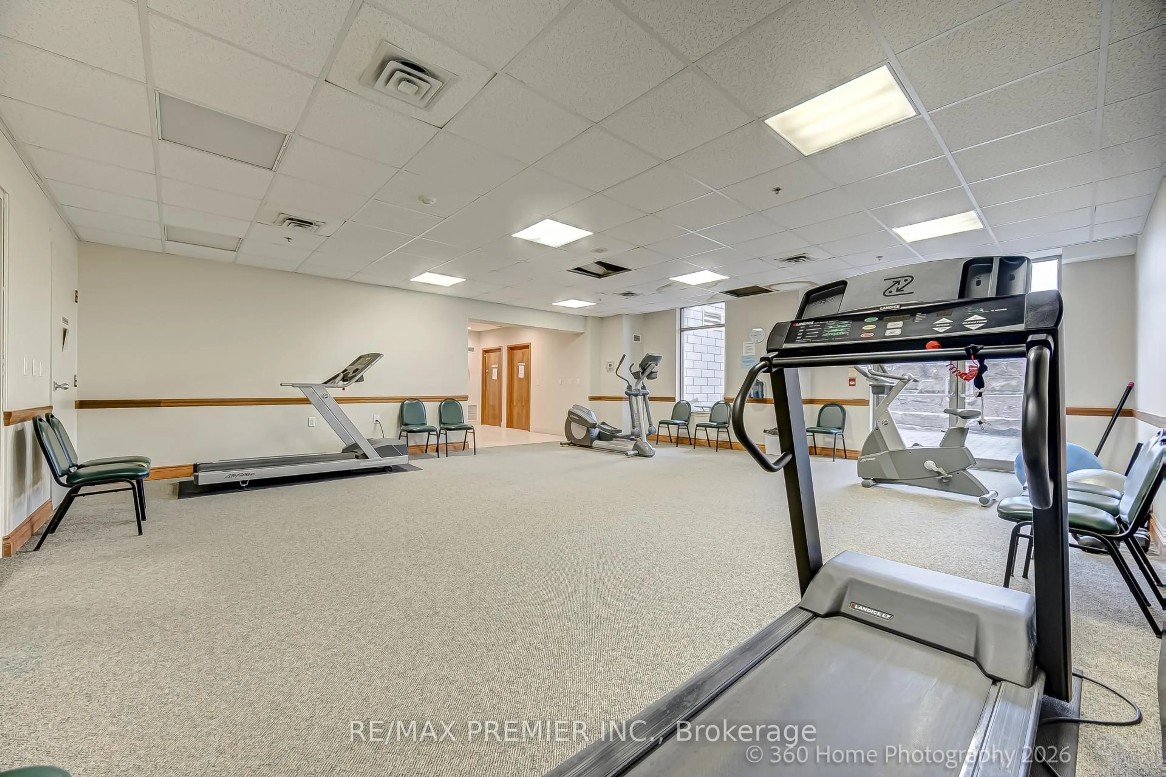 Gym or fitness room for 2500 Rutherford Rd #311, Vaughan Ontario L4K 2N8