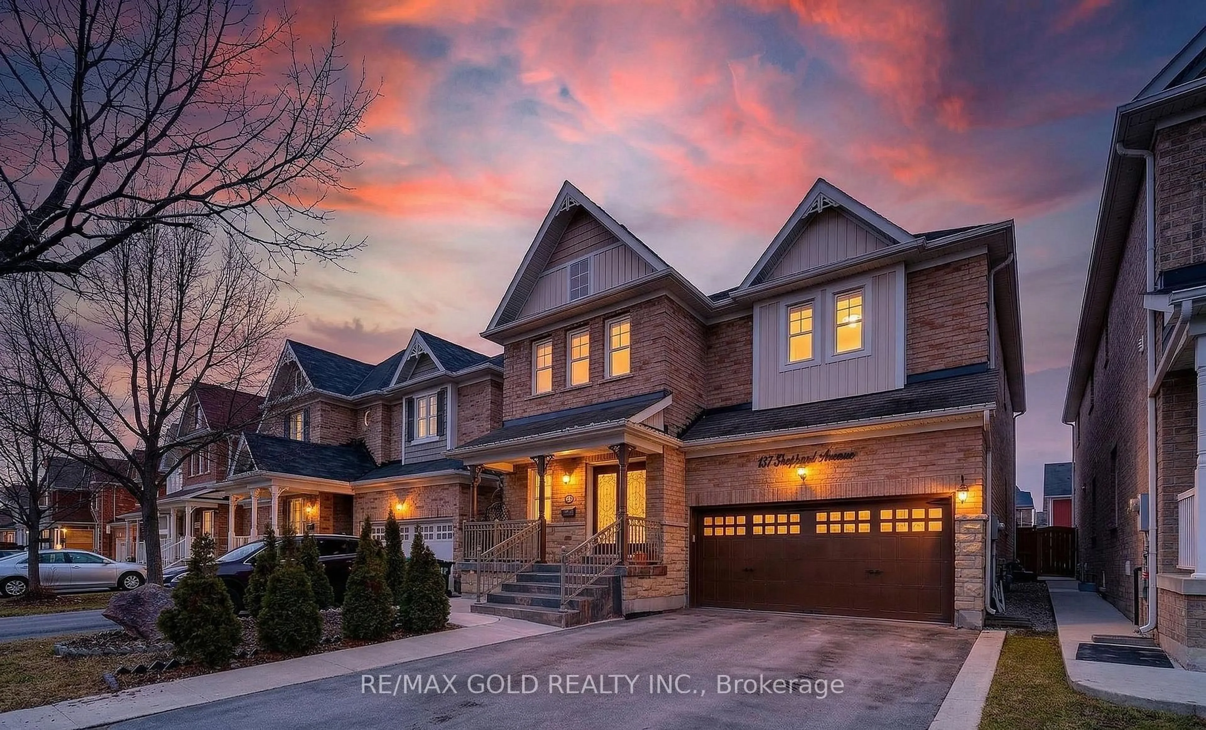 Home with brick exterior material, street for 161 Shephard Ave, New Tecumseth Ontario L9R 0J9