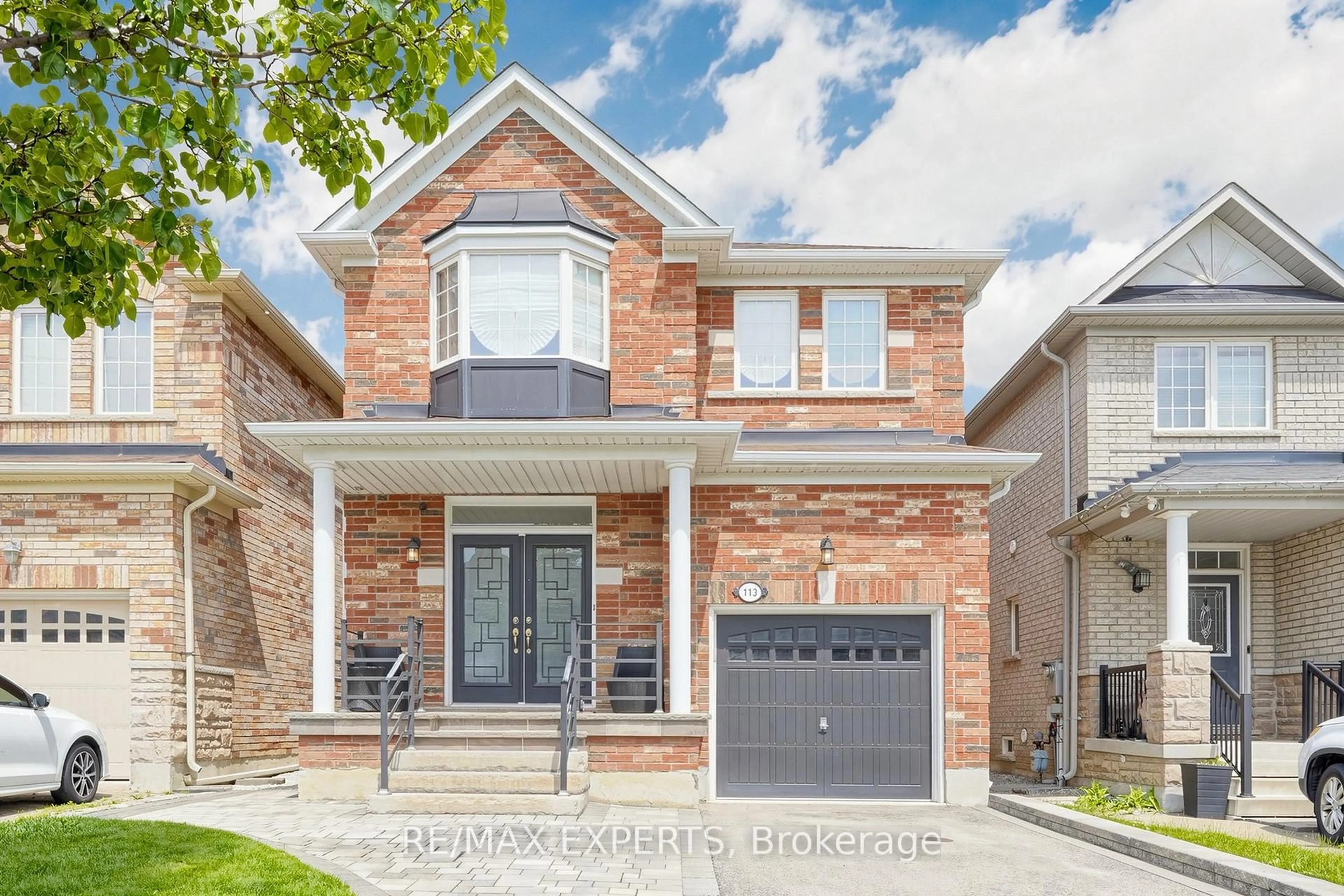 Home with brick exterior material, street for 113 Boticelli Way, Vaughan Ontario L4H 0E5