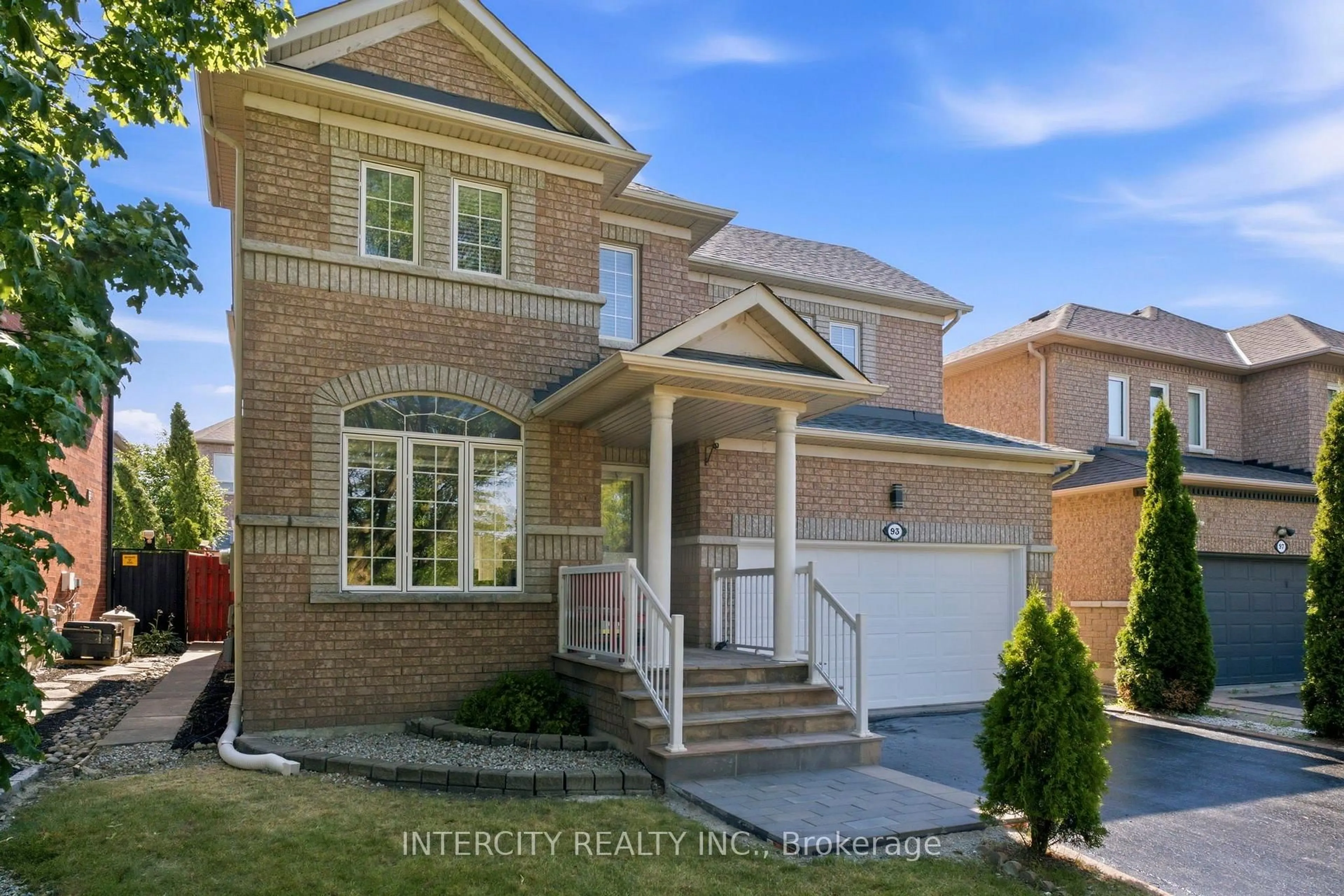 Home with brick exterior material, street for 93 Chalone Cres, Vaughan Ontario L4H 1V6