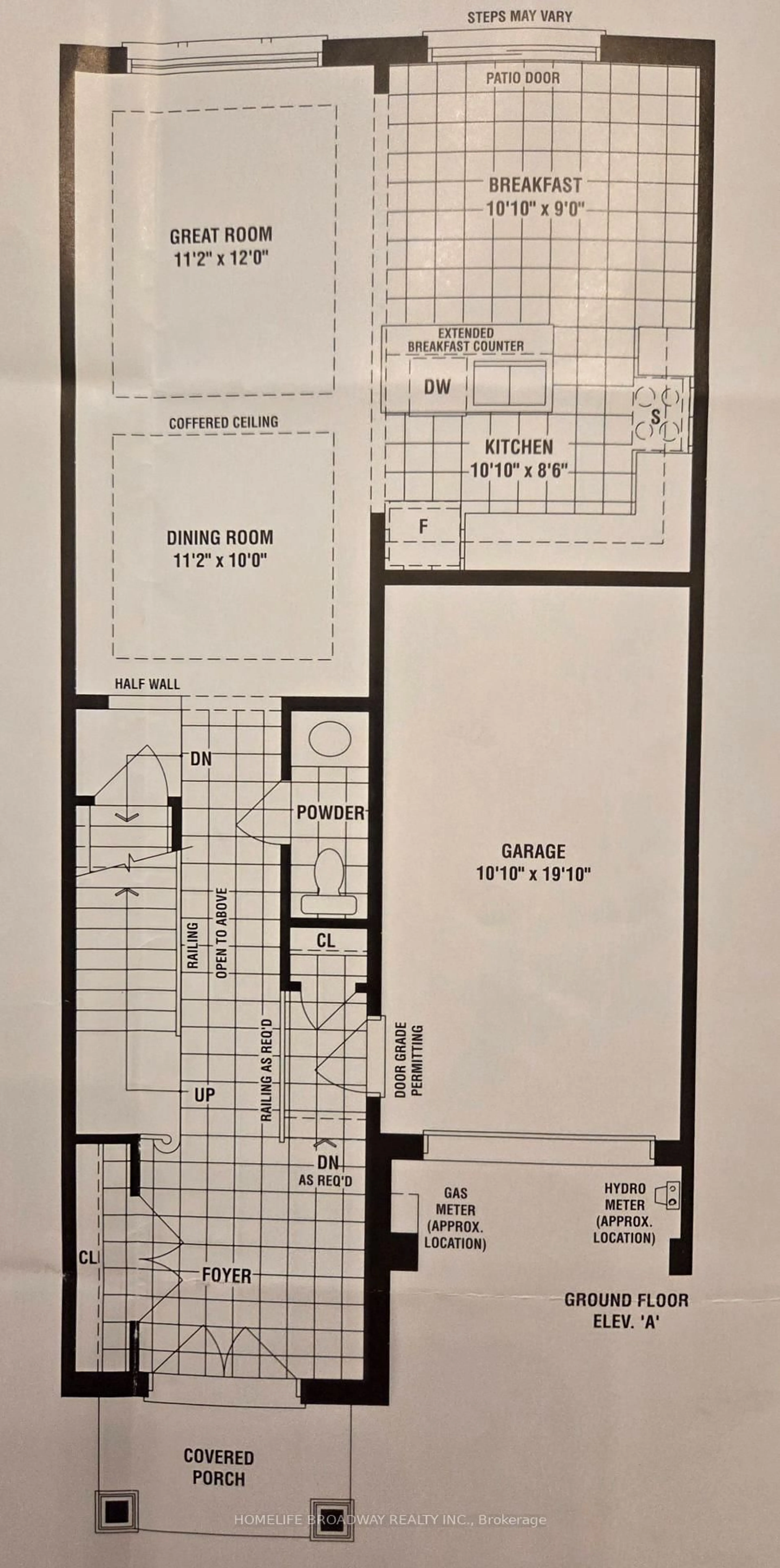 Floor plan for 112 Ness Dr, Richmond Hill Ontario L4S 0K7