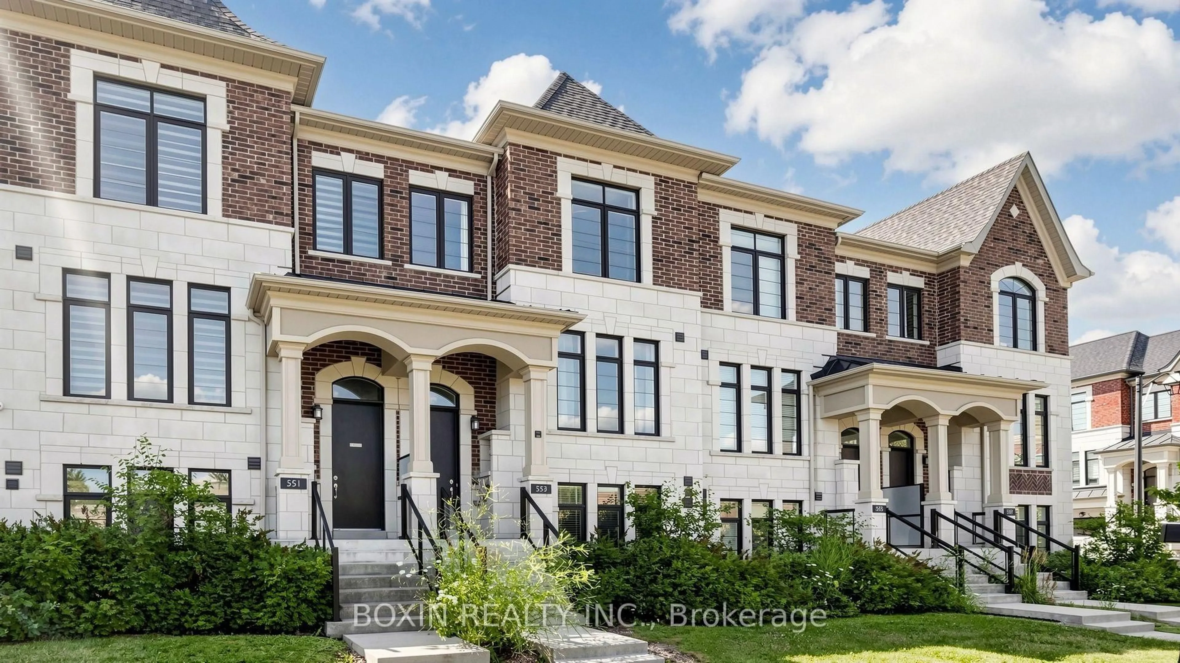 Home with brick exterior material, street for 553 Carrville Rd, Richmond Hill Ontario L4C 0Z9