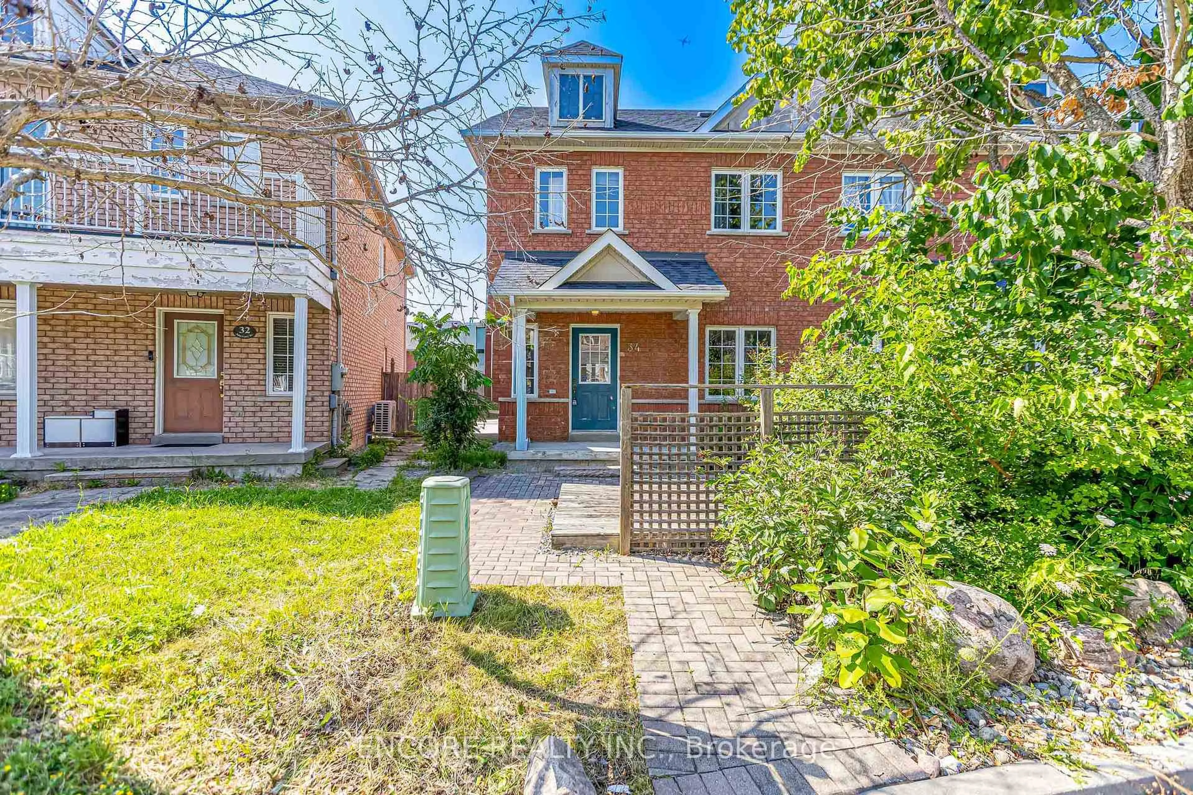 Home with brick exterior material, street for 34 John Gary Dr, Markham Ontario L3R 5E7
