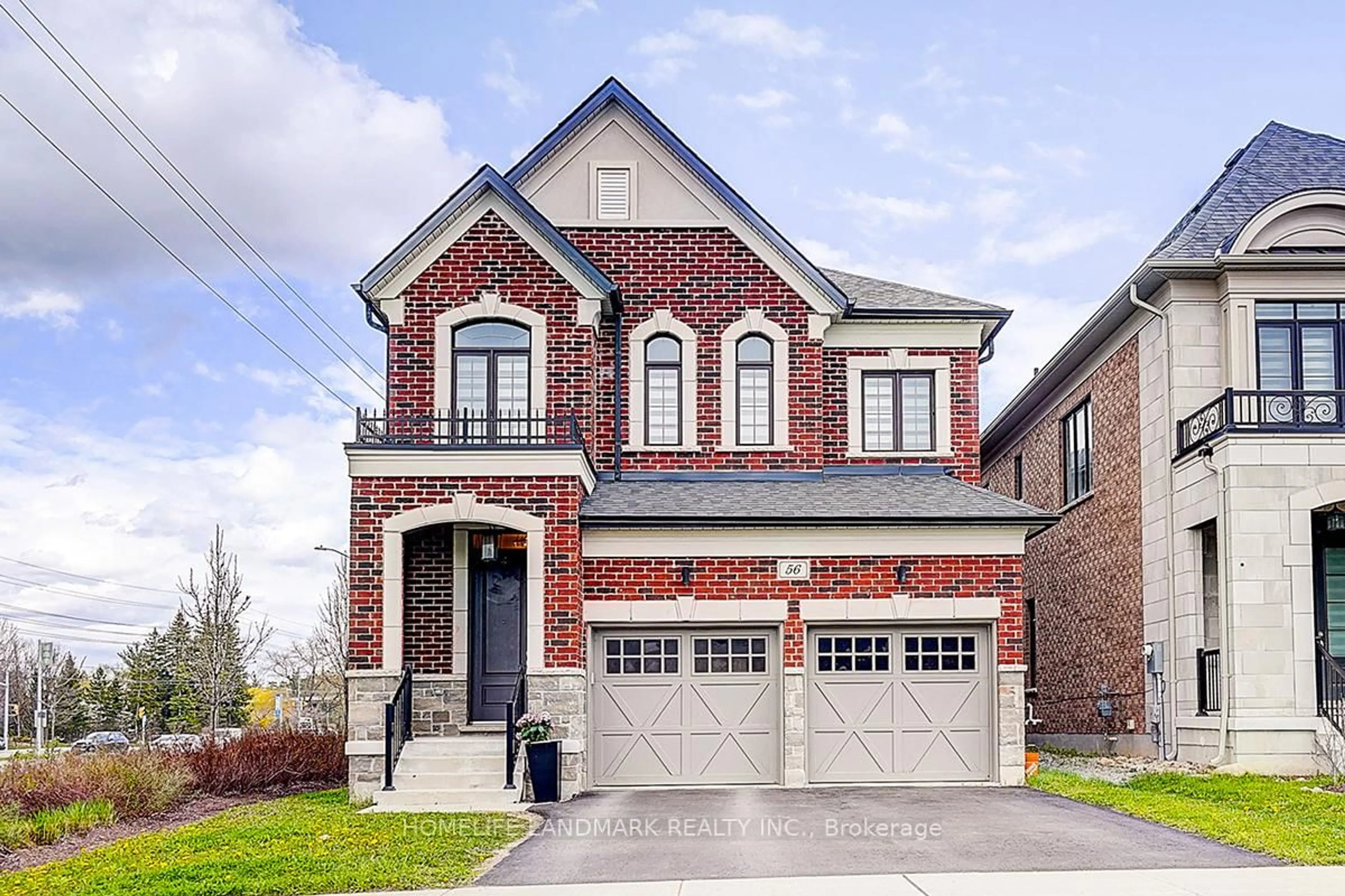Home with brick exterior material, street for 56 Botelho Circ, Aurora Ontario L4G 3X2