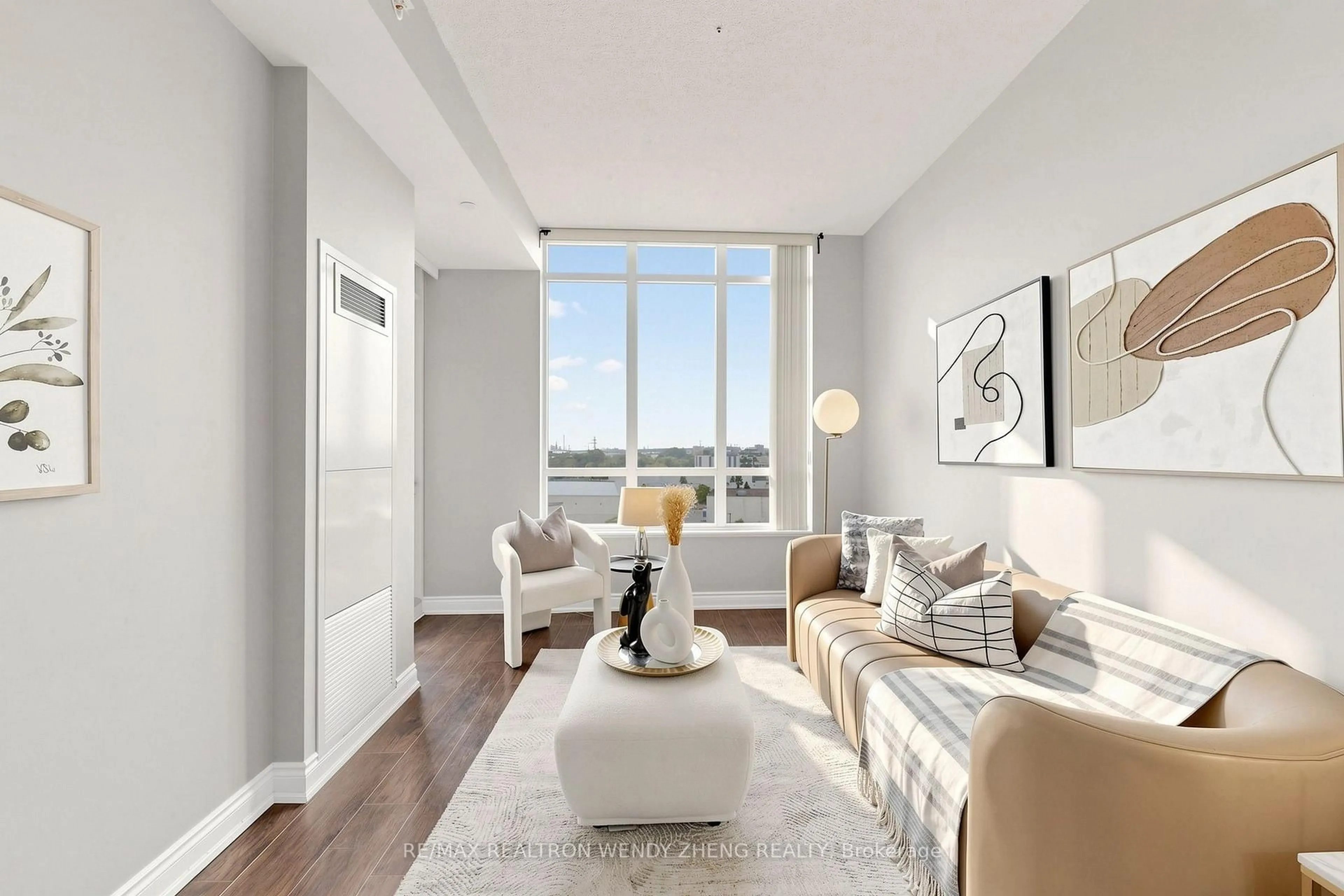 Living room with furniture, unknown for 99 South Town Centre Blvd #918, Markham Ontario L6G 0E9