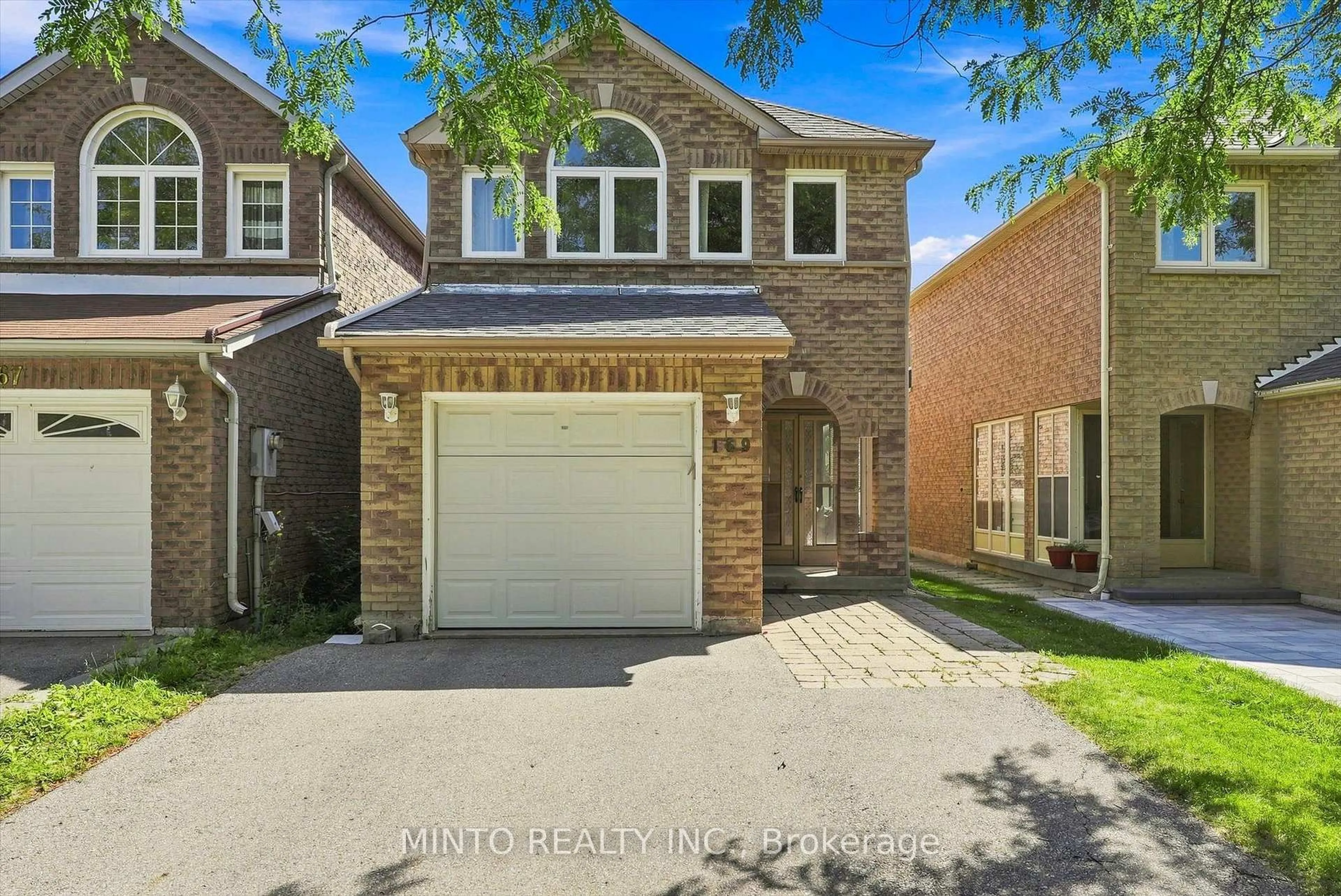 Home with brick exterior material, street for 169 Kenborough Crt, Markham Ontario L3S 3P4