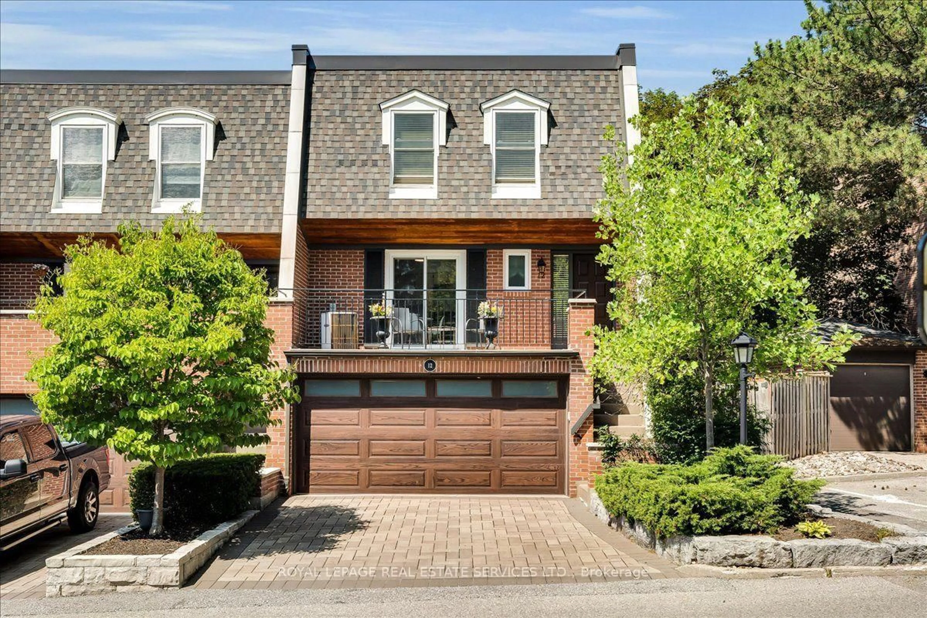 Home with brick exterior material, street for 12 Quail Valley Dr #12, Markham Ontario L3T 4R2