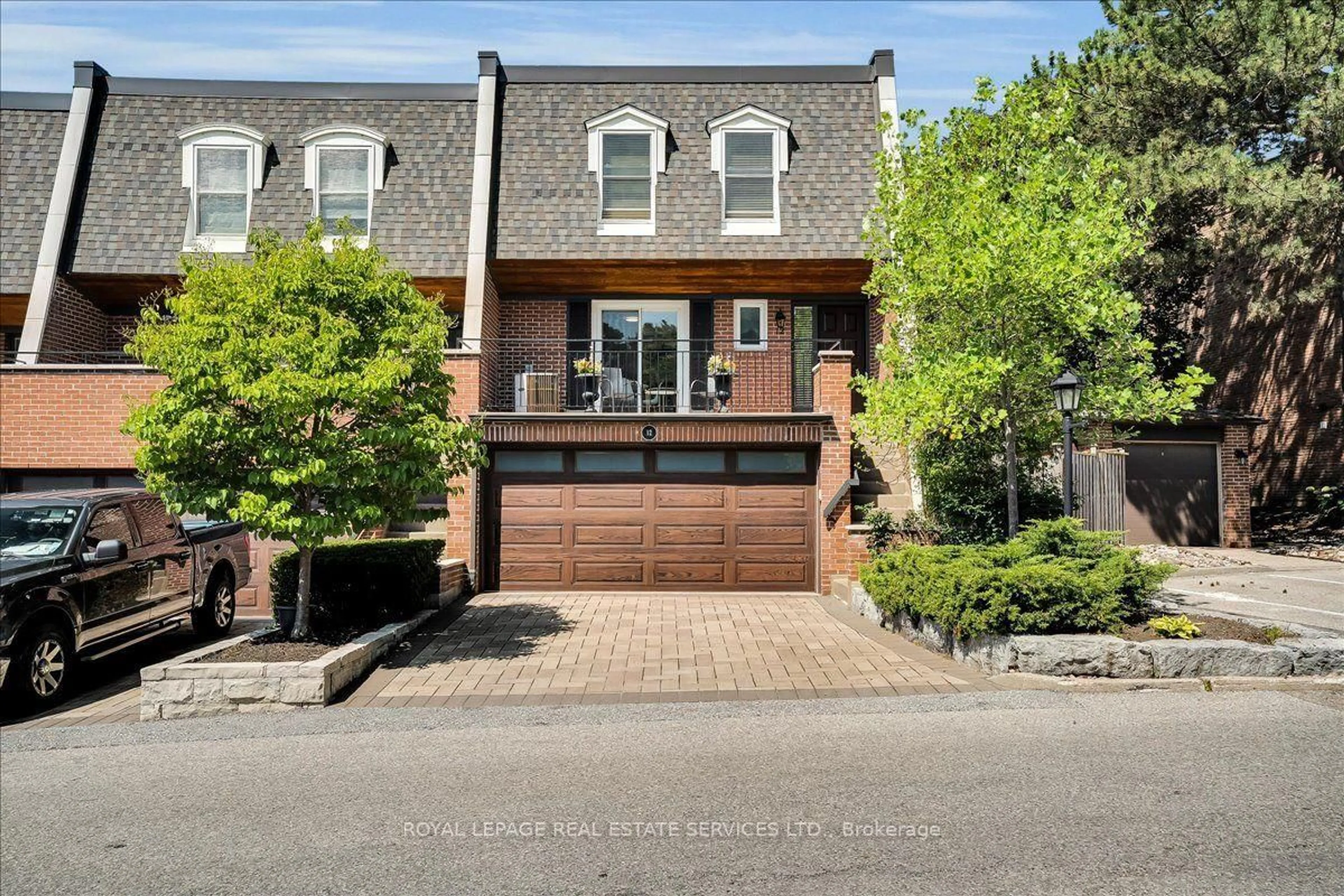 Home with brick exterior material, street for 12 Quail Valley Dr #12, Markham Ontario L3T 4R2