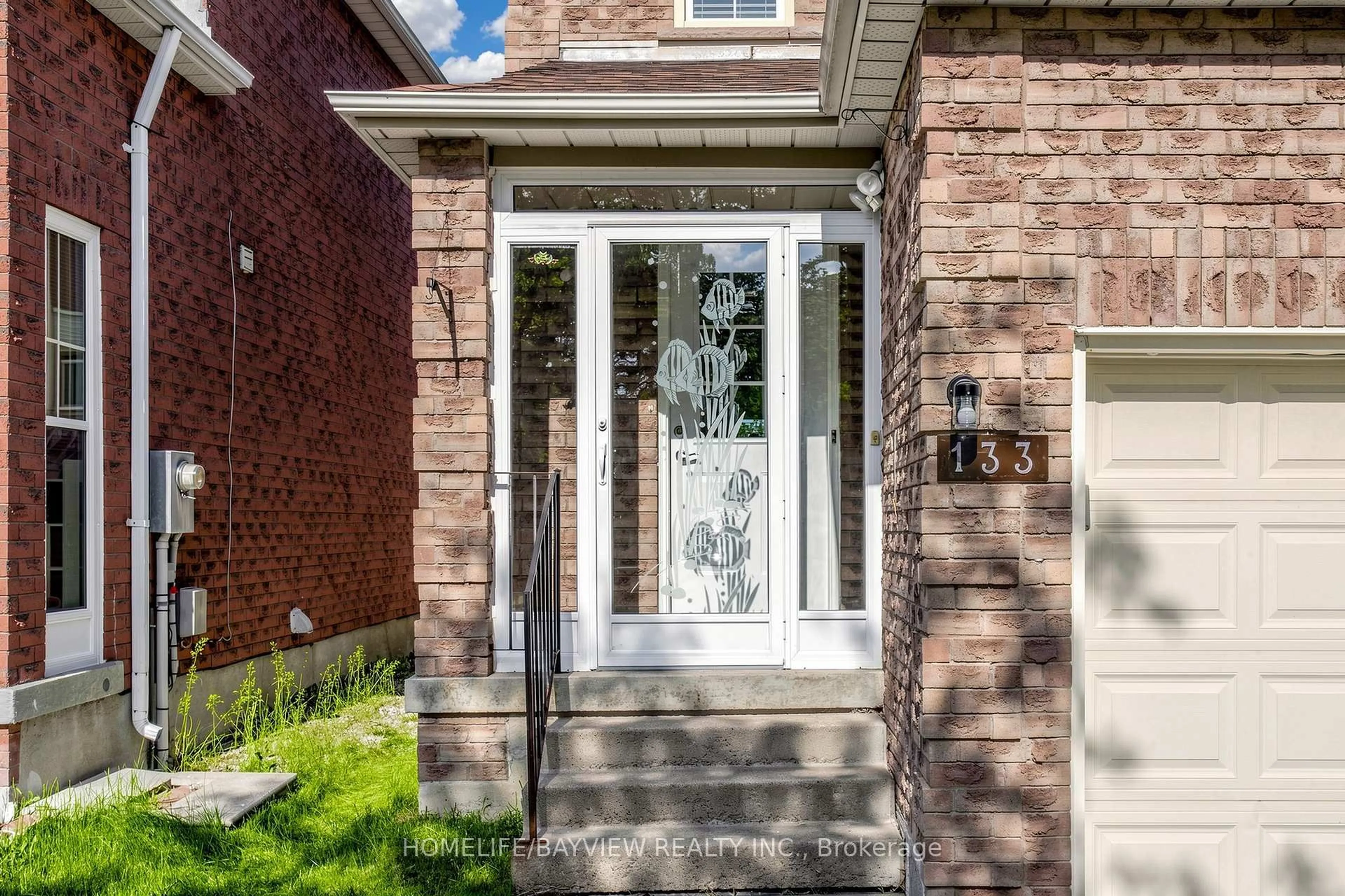 Home with brick exterior material, street for 133 Laird Dr, Markham Ontario L3S 3N7