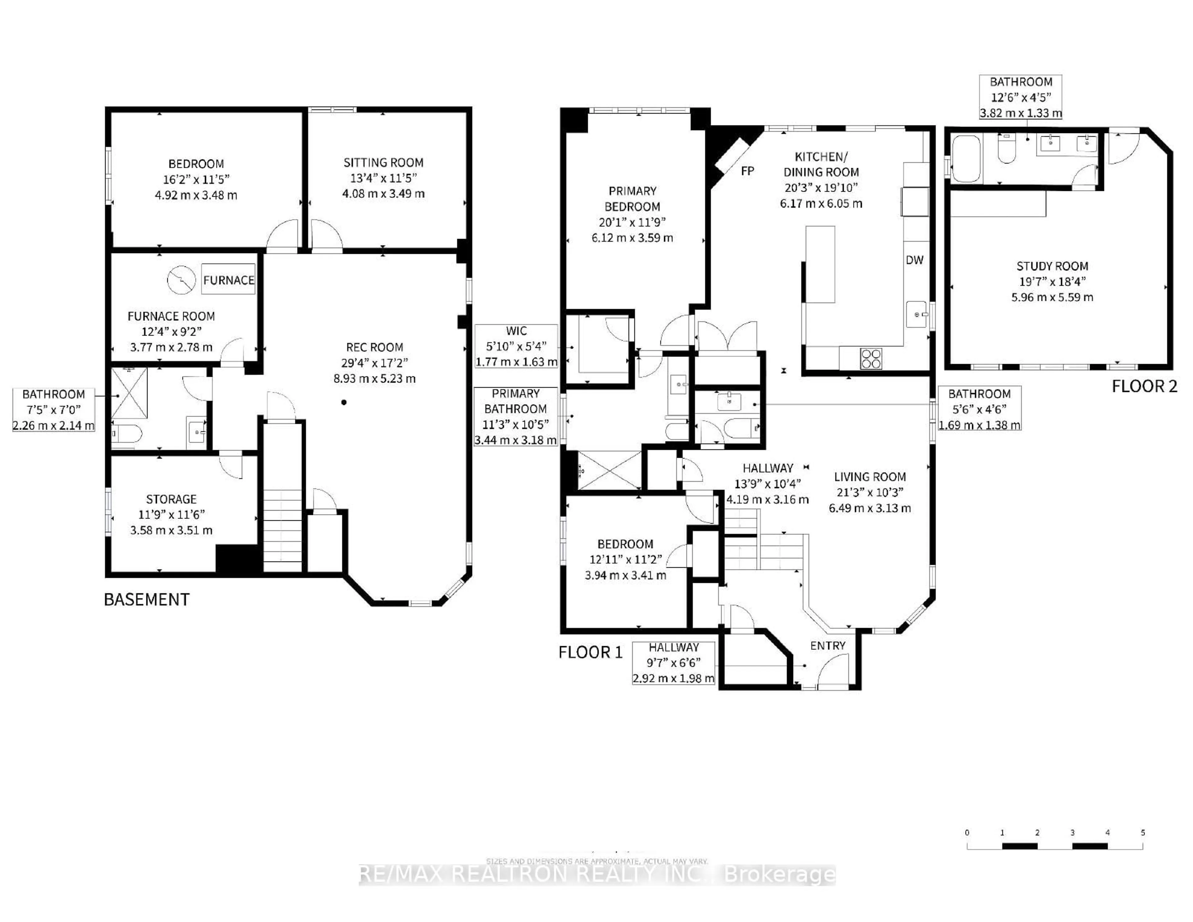 Floor plan for 134 Humberland Dr, Richmond Hill Ontario L4E 3Y7